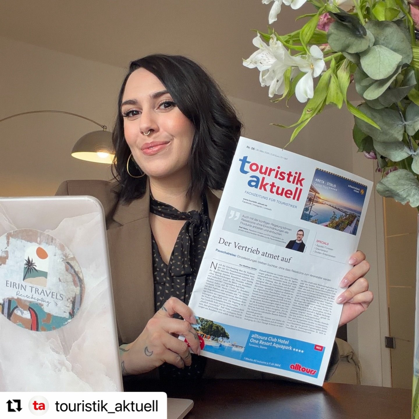 #Repost @touristik_aktuell 
・・・
Die Folgen des Iran-Krieges werden auch f&uuml;r die Touristik immer gravierender. Dennoch gibt es f&uuml;r die Branche auch eine gute Nachricht.😊👍😊

Die Novellierung der EU-Pauschalreiserichtlinie ist aus Sicht von