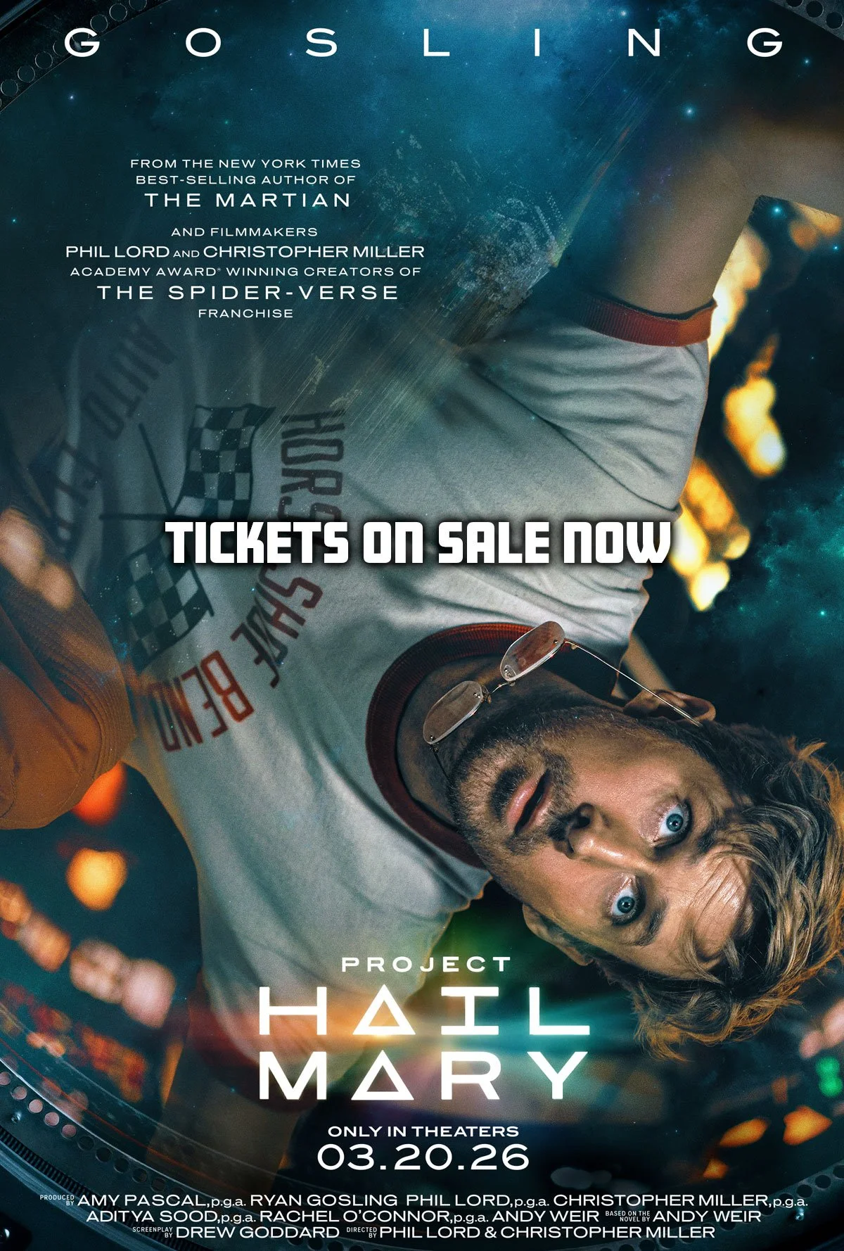 PROJECT HAIL MARY - MARCH 20 - TIX ON SALE NOW