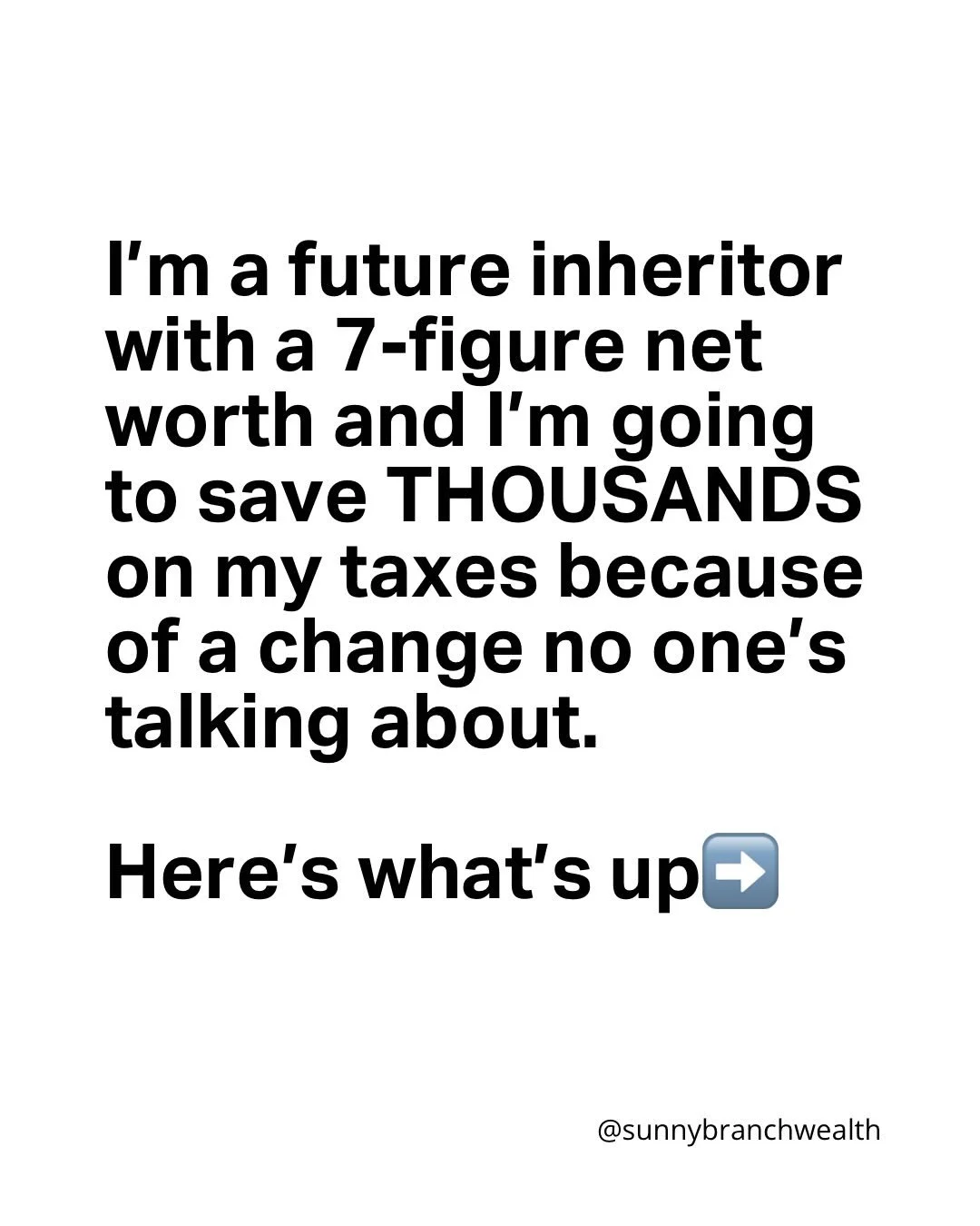 Worried you&rsquo;re making some MAJOR tax mistakes? 

Comment &ldquo;2026&rdquo; to get the full list of tax changes current and future inheritors need to start preparing for ASAP. 

Because if you&rsquo;re worth millions, 2026 tax planning should h