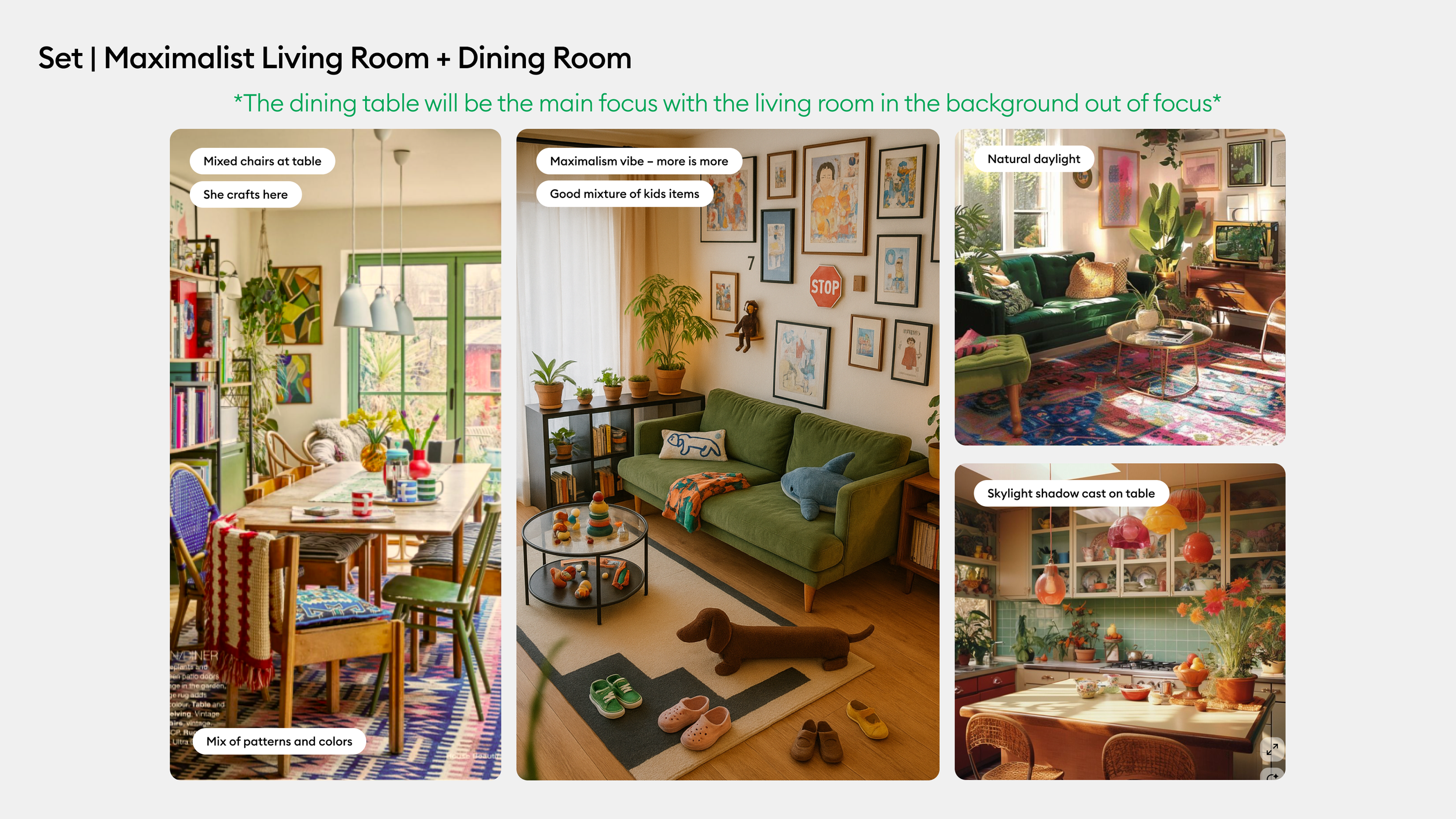 Set Styling Mood Board – Living Room