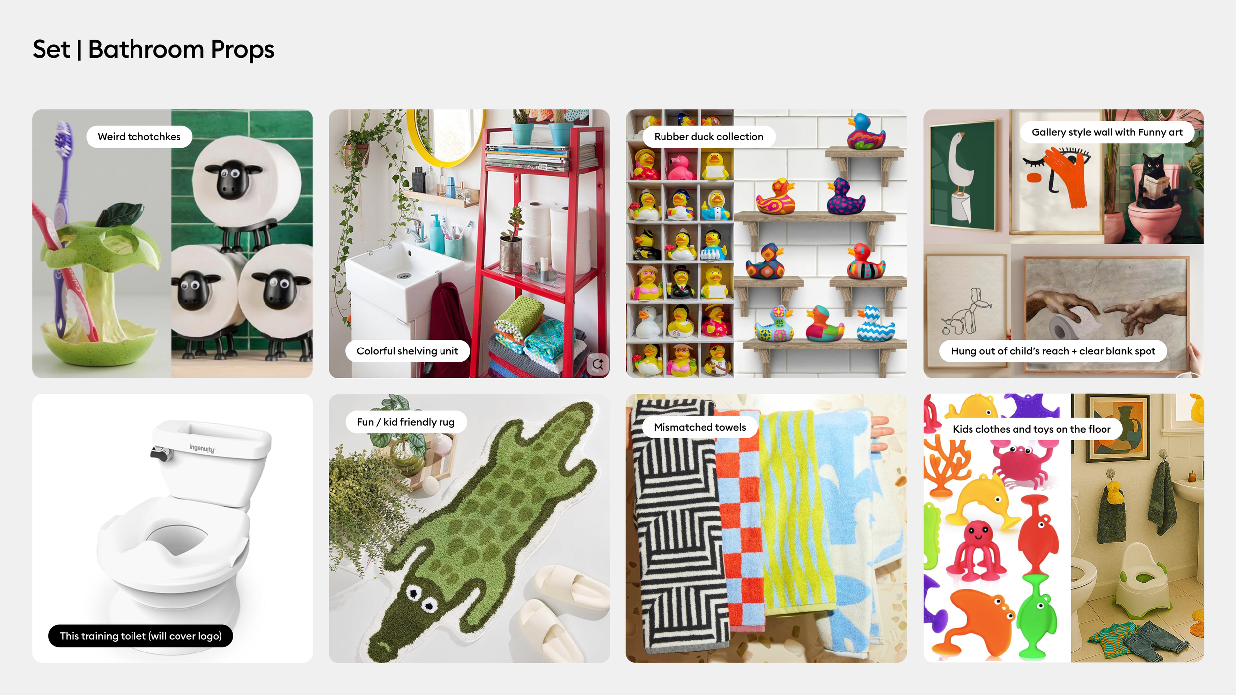 Prop Mood Board – Bathroom