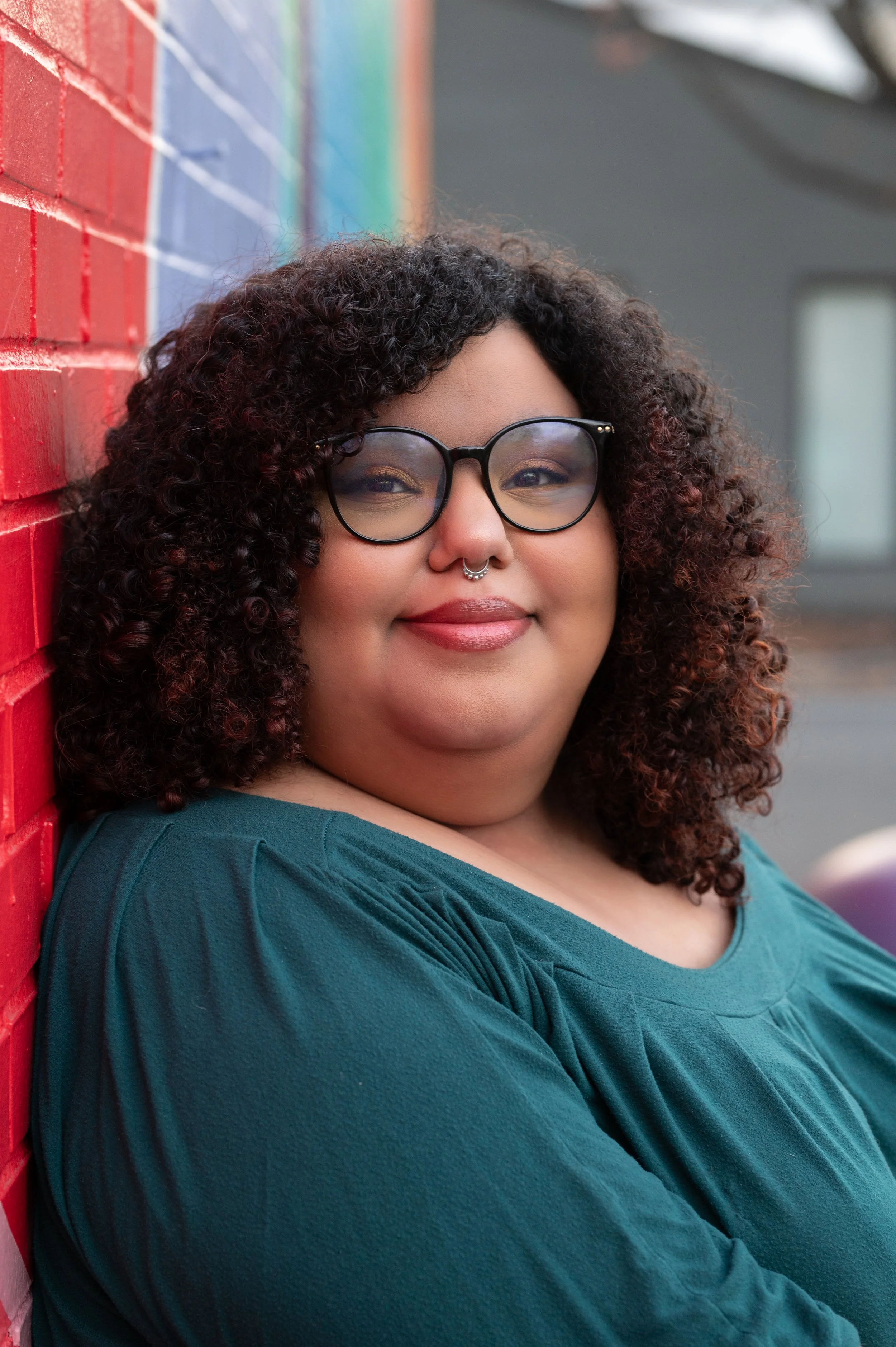 Headshot. Downtown Raleigh. Therapist.