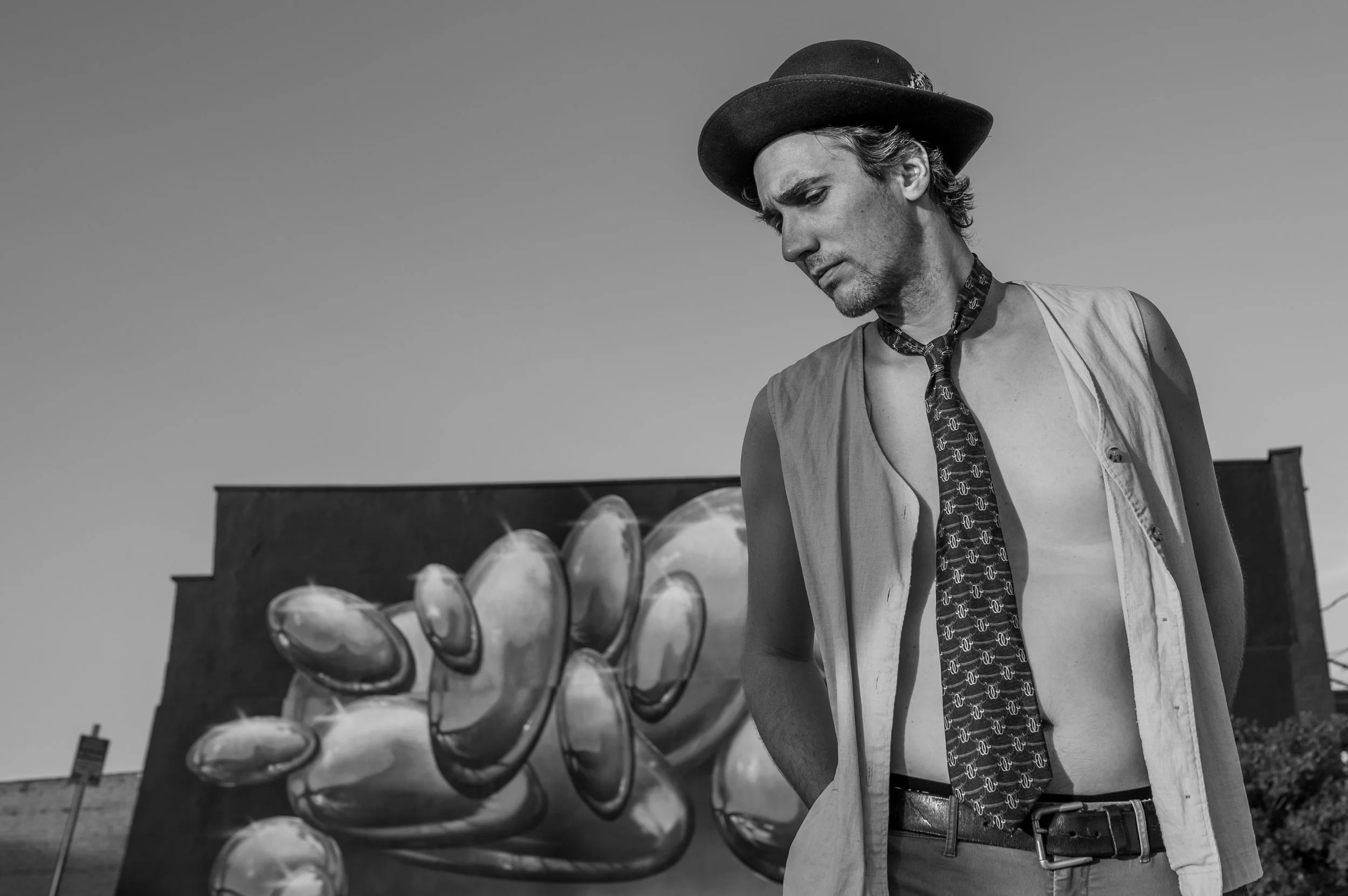 Fashion editorial industrial photoshoot North Carolina