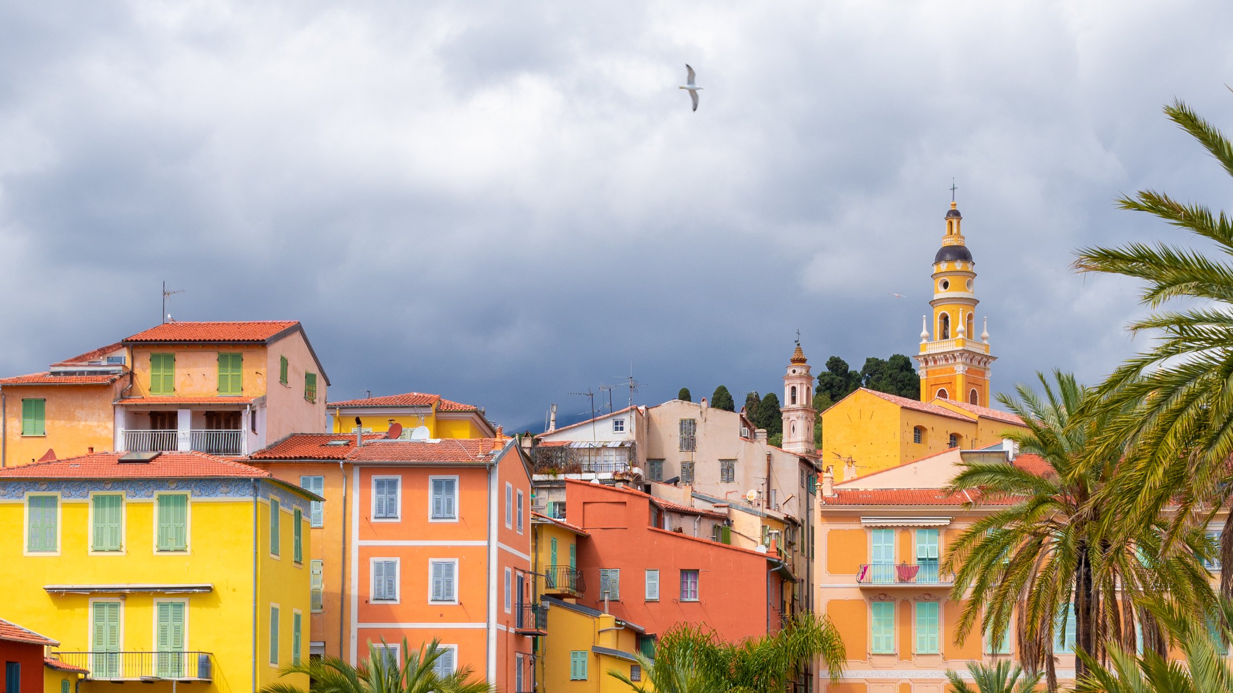 Menton, France by photographer Briana Woods