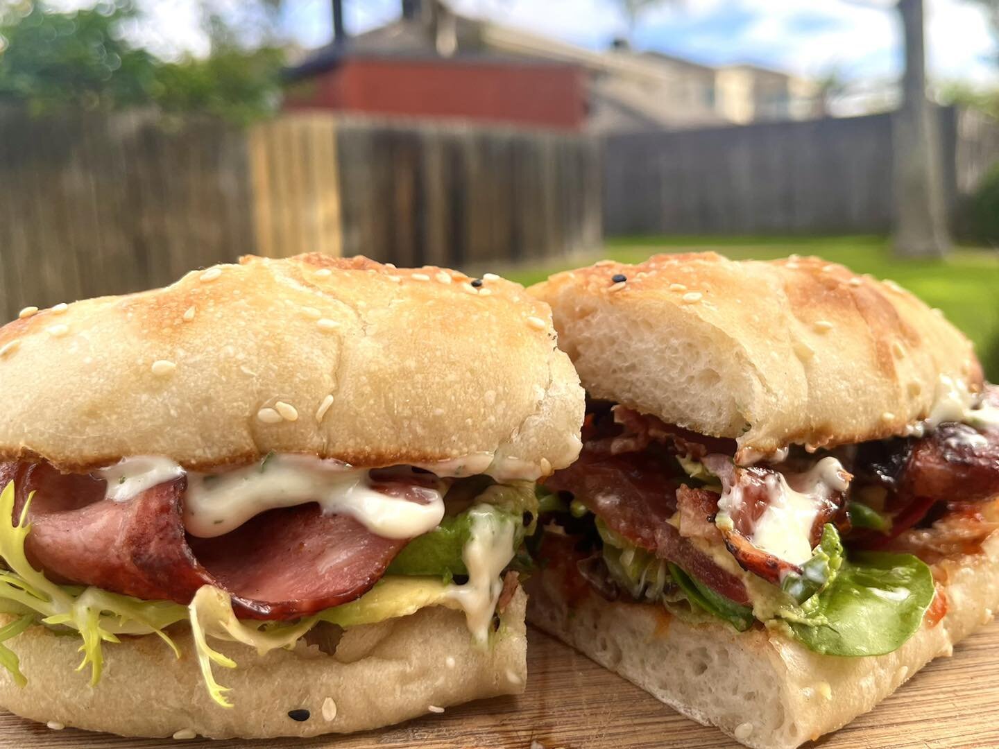 Craving a burst of flavor? Don't miss out on our Vietnamese Pork Roll or BLAT! 
These delights have been satisfying taste buds since day one!
✨ Fun fact: Our house-made aiolis are crafted using Brad's secret recipe, used over an impressive 11-year sp