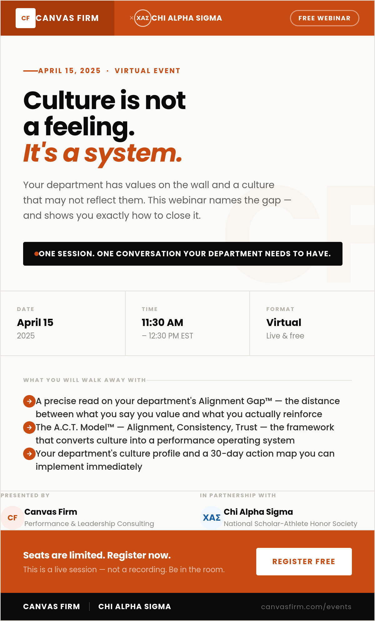 Culture is The Strategy