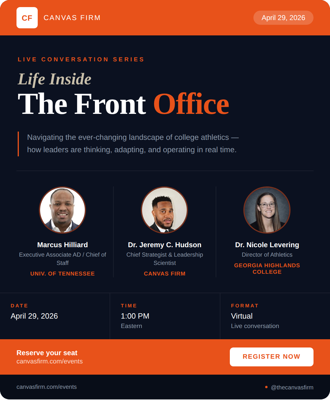 All Access: The Front Office