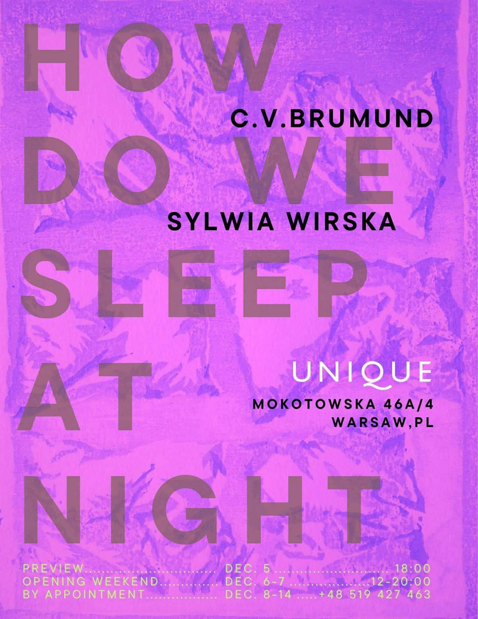 How Do We Sleep At Night 