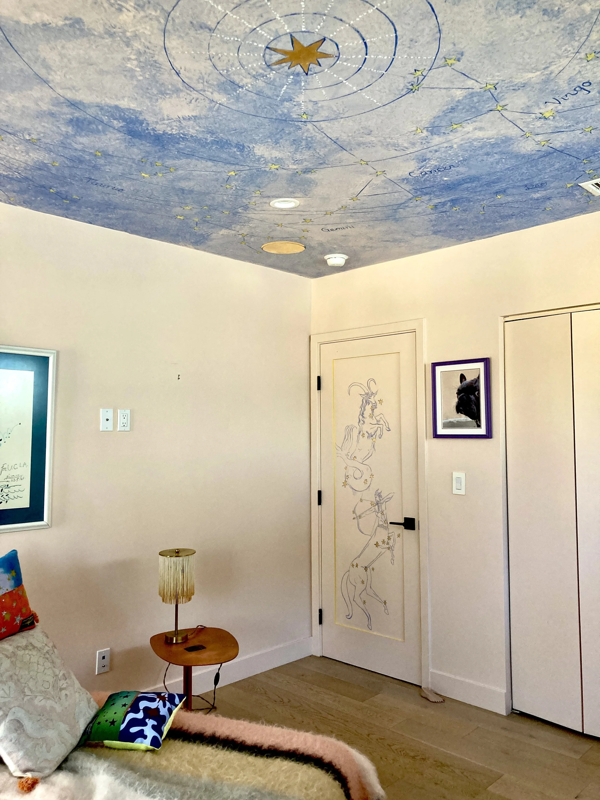 Astrology themed kids room, Los Angeles, CA. 2025