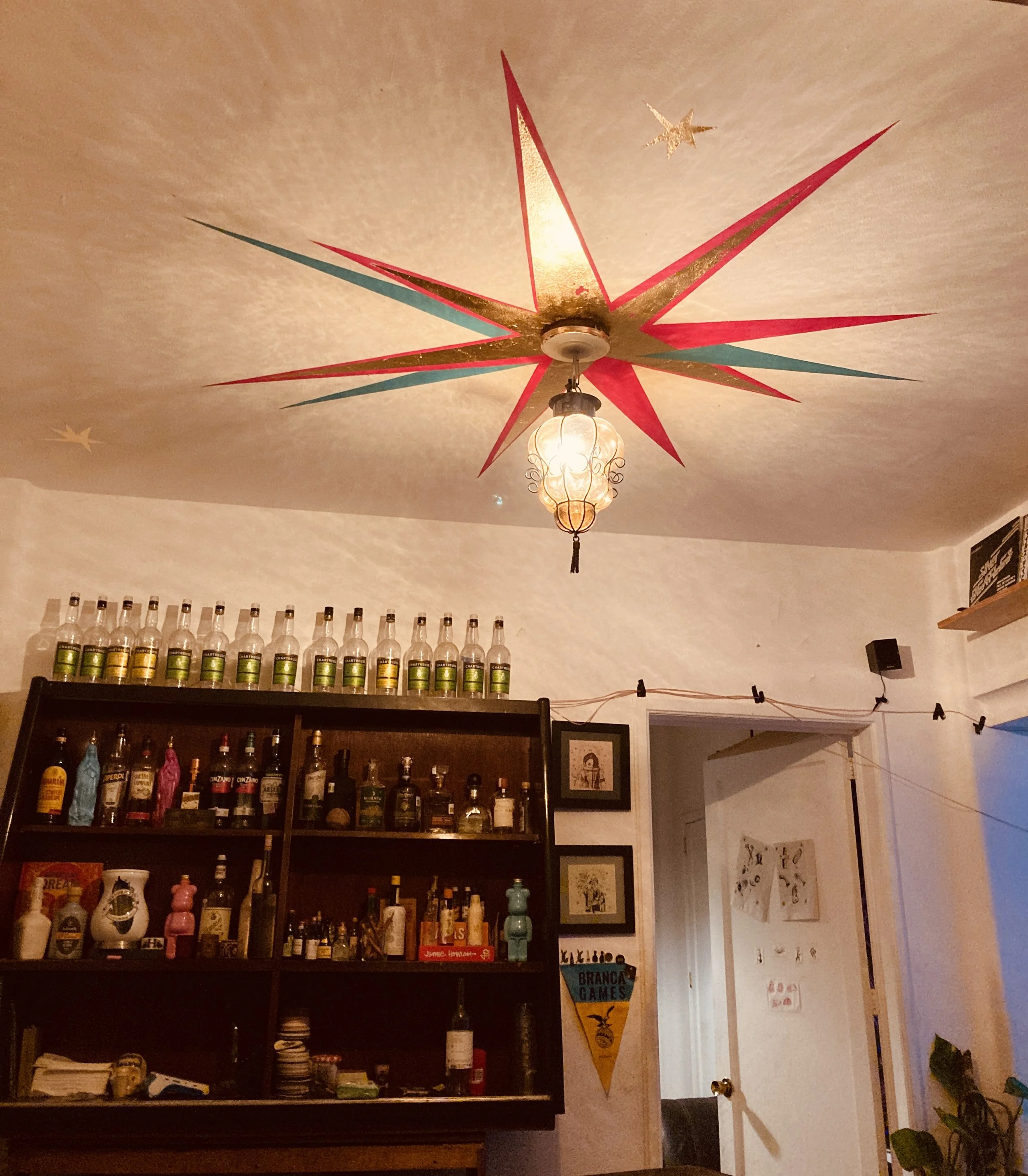 ceiling details for 'Panico en la Juarez', CDMX, 2025