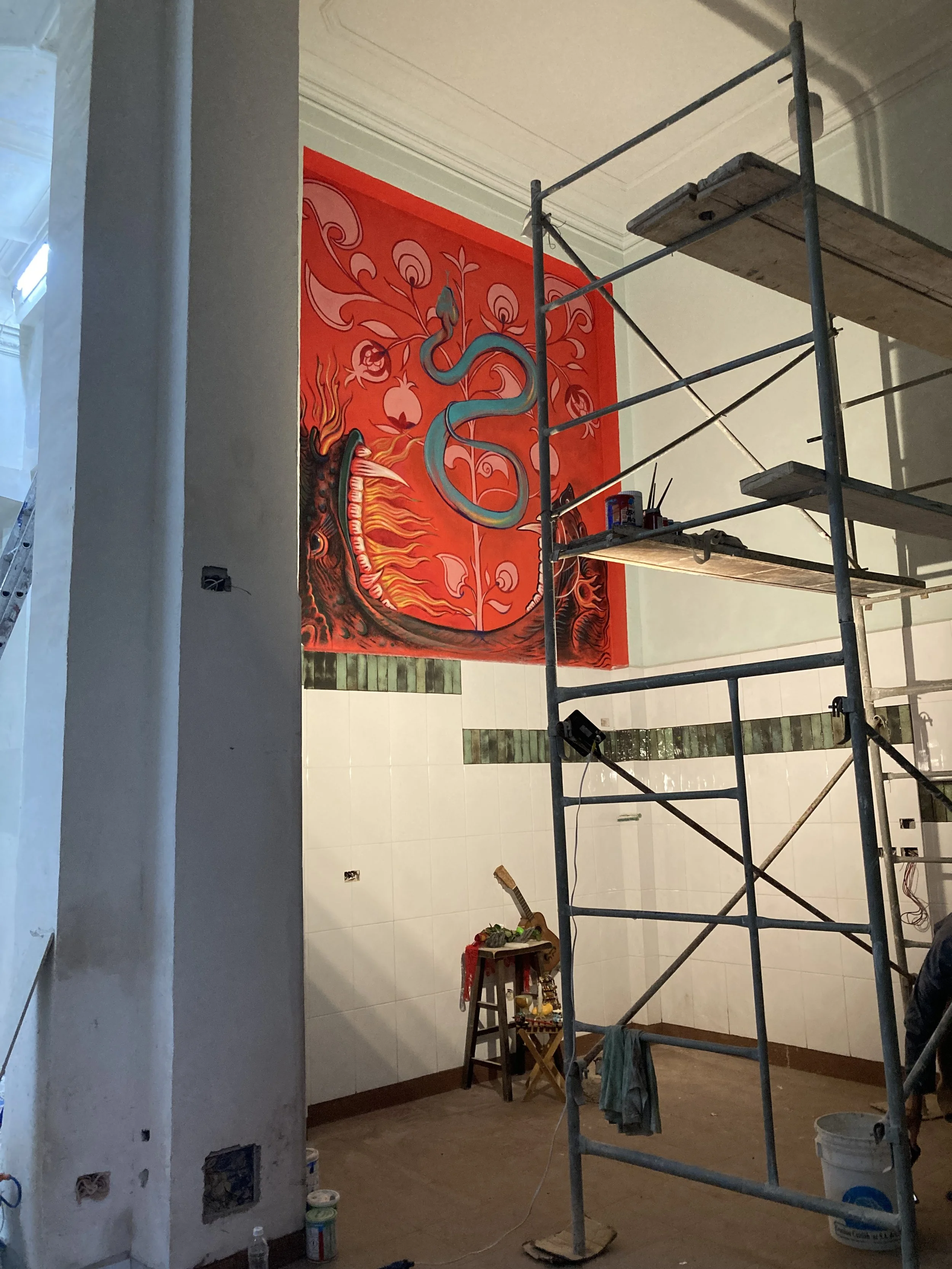 Mural project for 'Tonada', CDMX, 2026