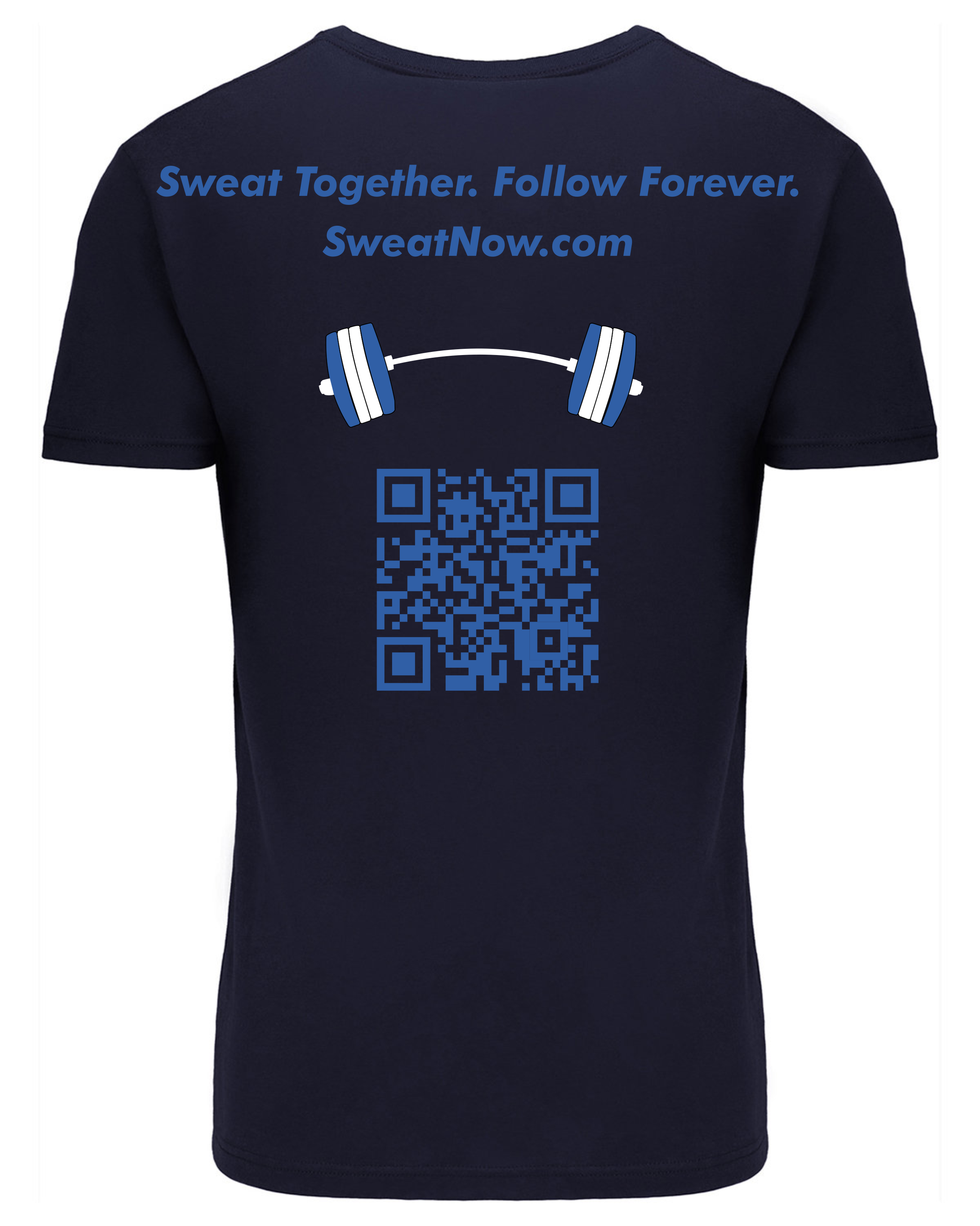 Andrea SweatNow Men's V-Neck Back Navy.png