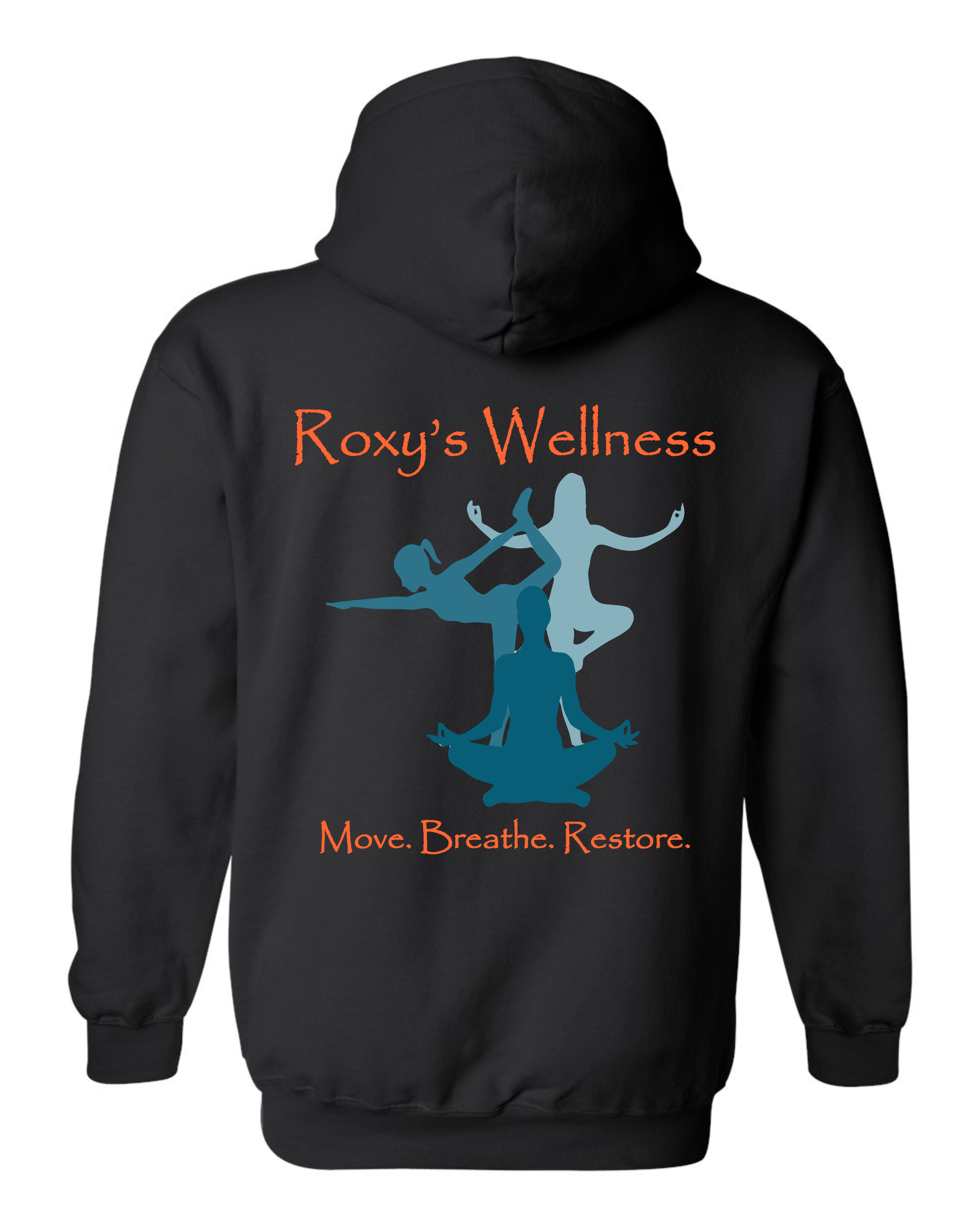 Hoodie Black Back Blue Design.png