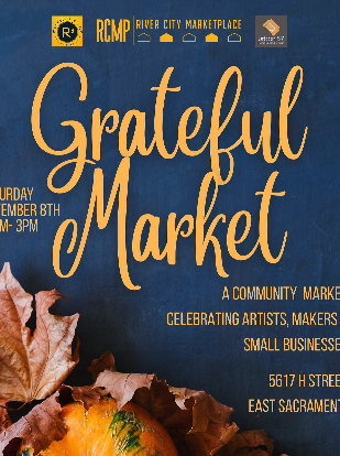 Grateful Market x River City Food Bank • Donation Drive 11/8