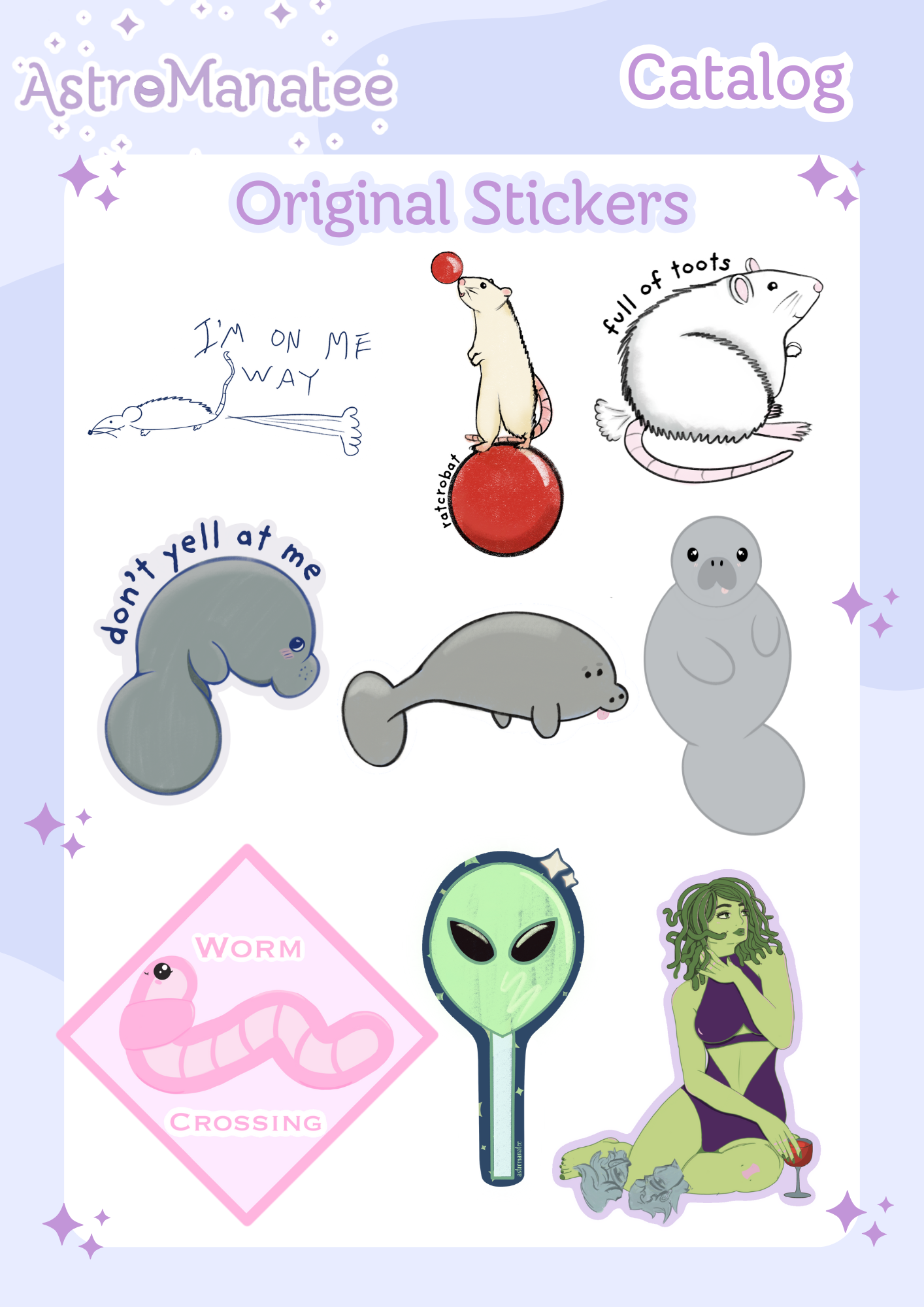 Purple Cute Illustration Class Rules Poster A3.zip - 2.png