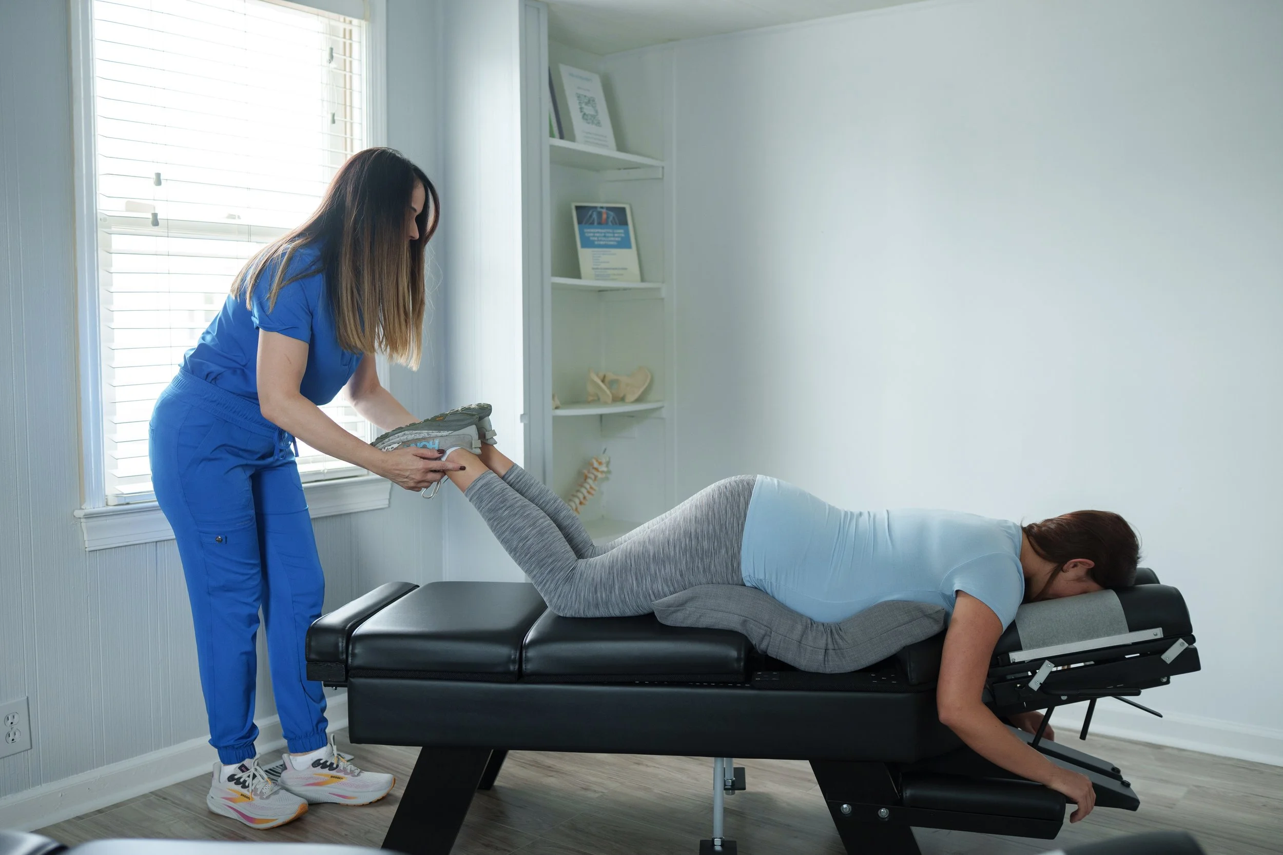 Wellness chiropractic adjustment for preventive health at Live Well Family Chiropractic in Columbus GA