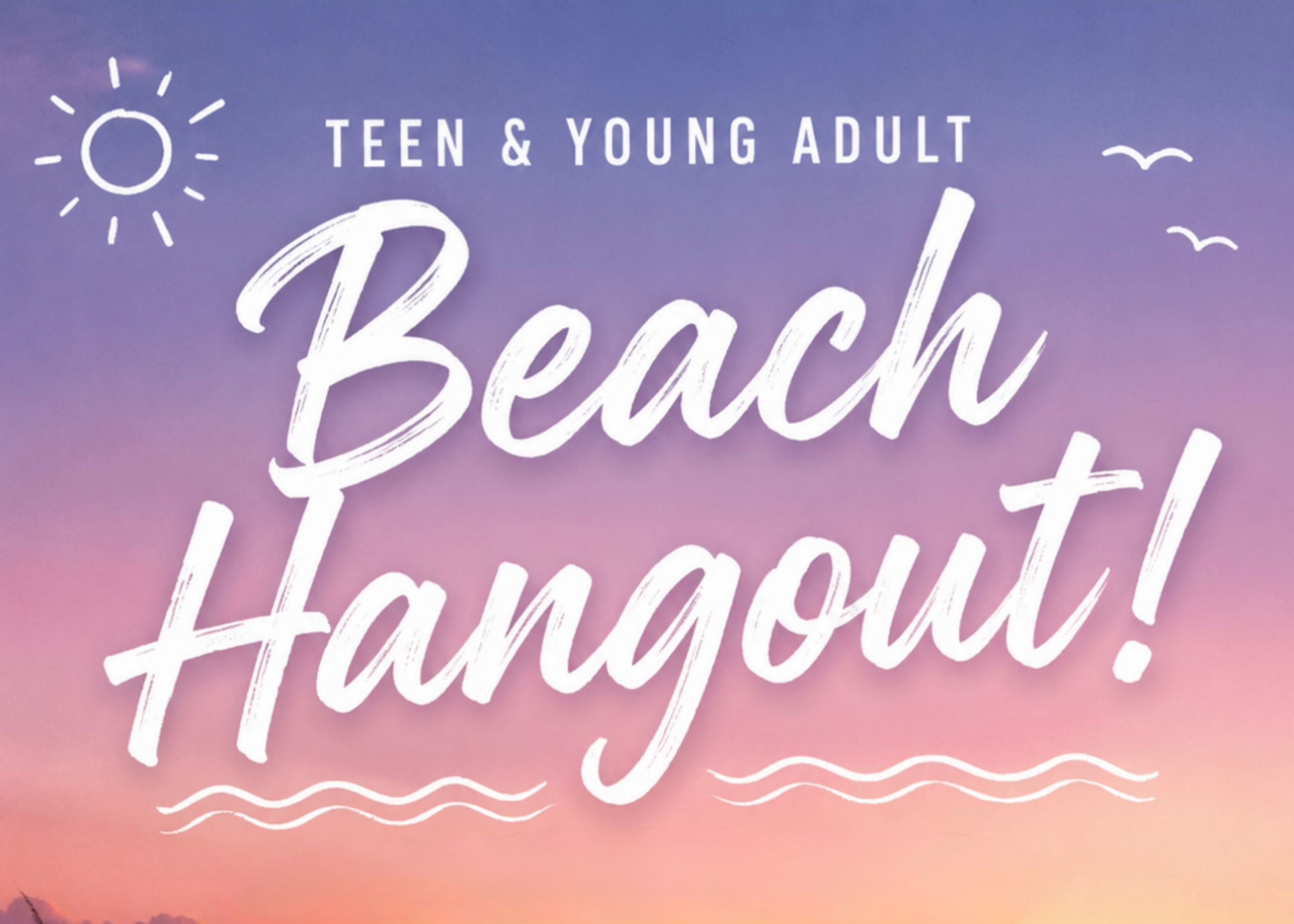 High School &amp; Young Adult Beach Night