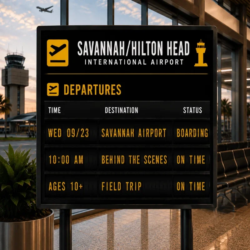 Behind the Scenes - Savannah Airport Tour