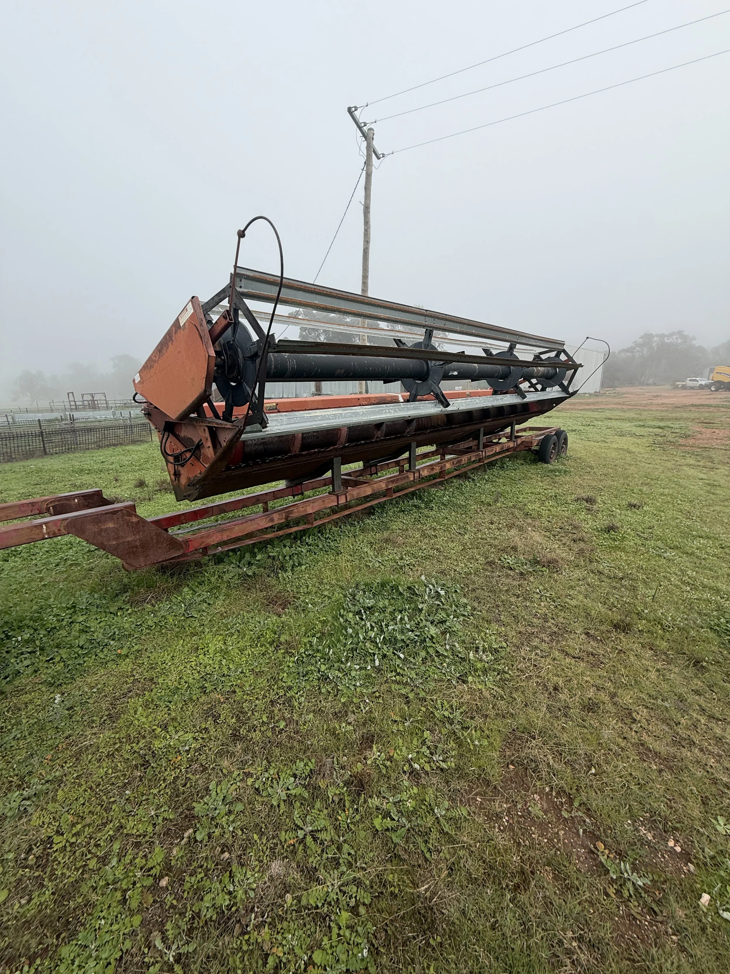 Case 1460 Combine + 25FT Front image 13