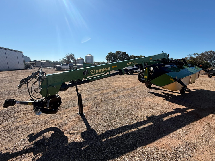 Krone TC500 Easy Cut Mower Conditioner with Transport Kit for sale at Midstate Machinery Brokers