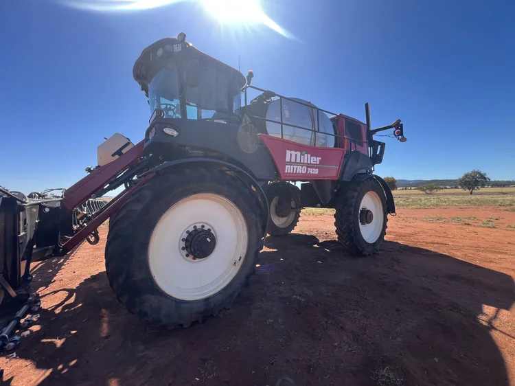 Miller Nitro 7420 Self Propelled Sprayer for sale at Midstate Machinery Brokers