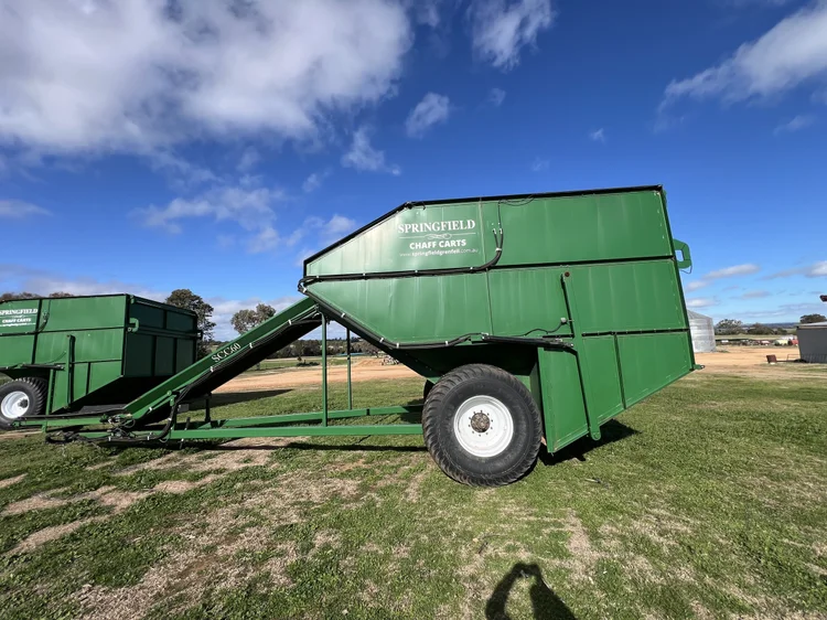 Springfield Chaff Cart for sale at Midstate Machinery Brokers