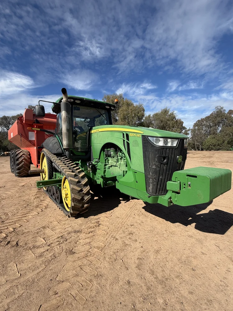 John Deere 8370RT Track Machine for sale at Midstate Machinery Brokers