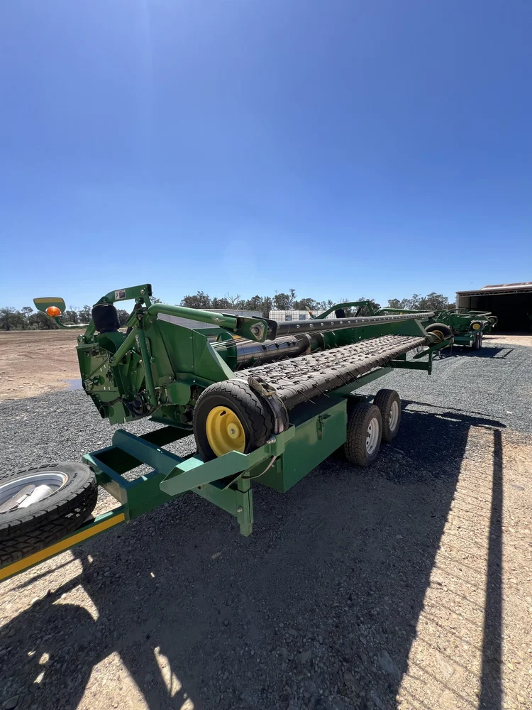 John Deere 615P Front and Trailer for sale at Midstate Machinery Brokers