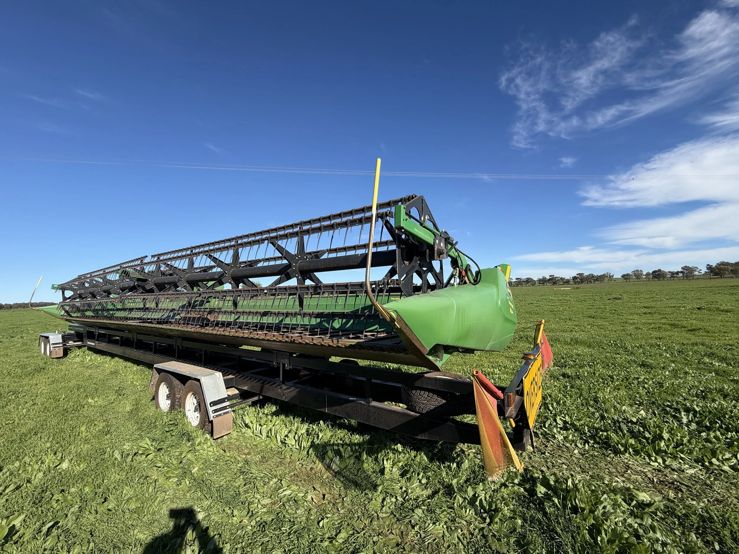 John Deere 640D Front + Trailer image 7