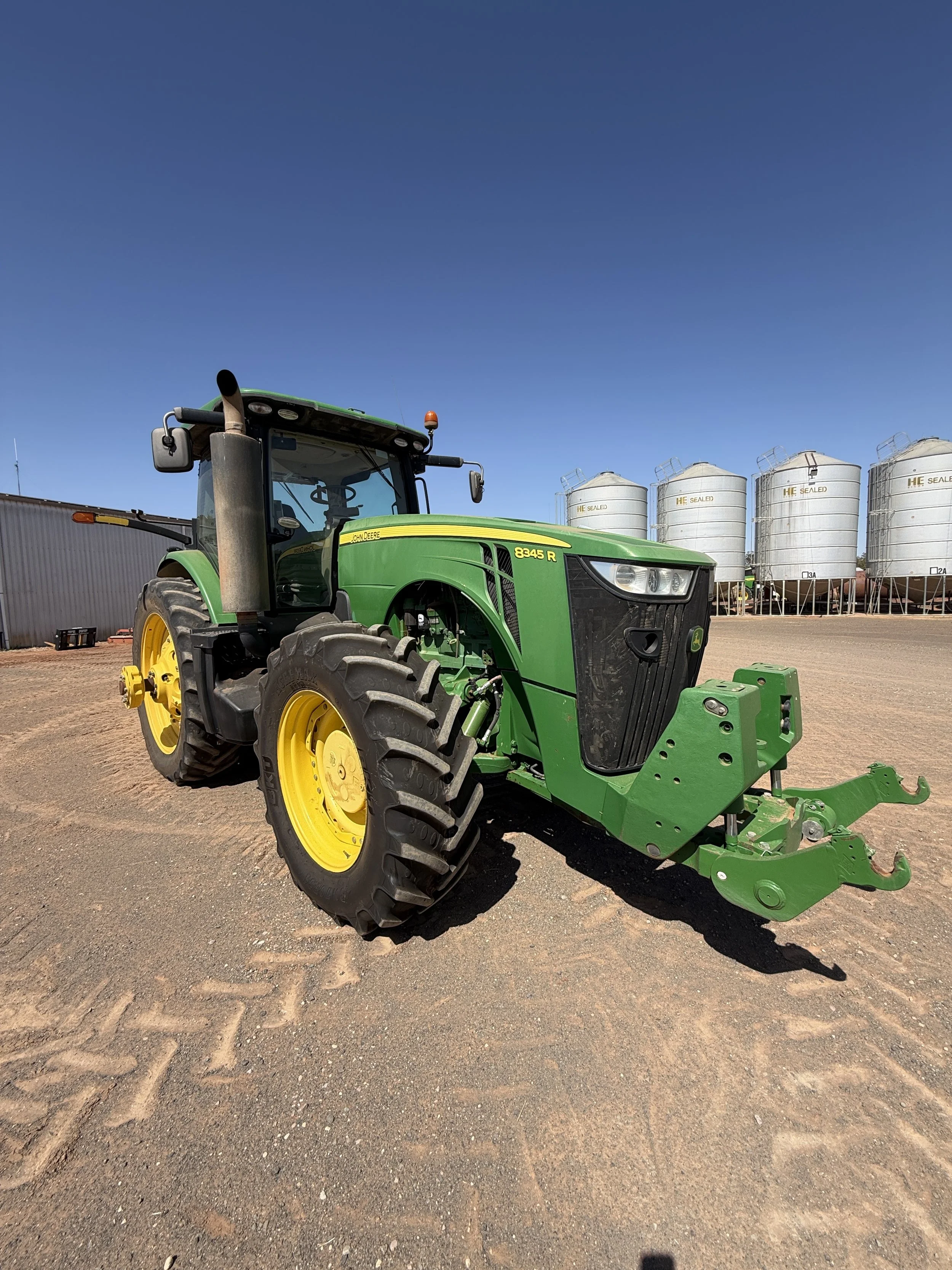 John Deere 8345R FWA Tractor.