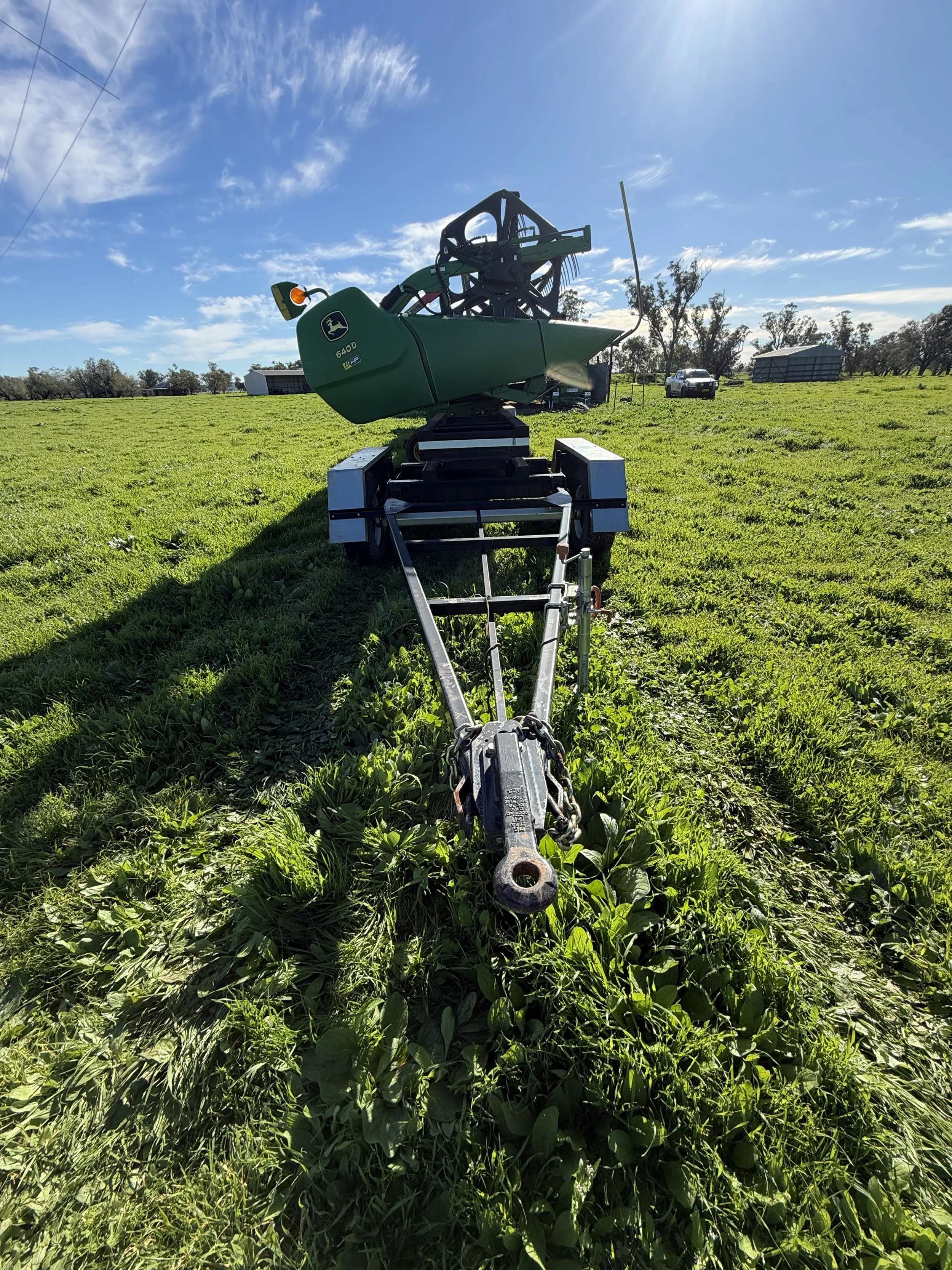 John Deere 640D Front + Trailer image 13