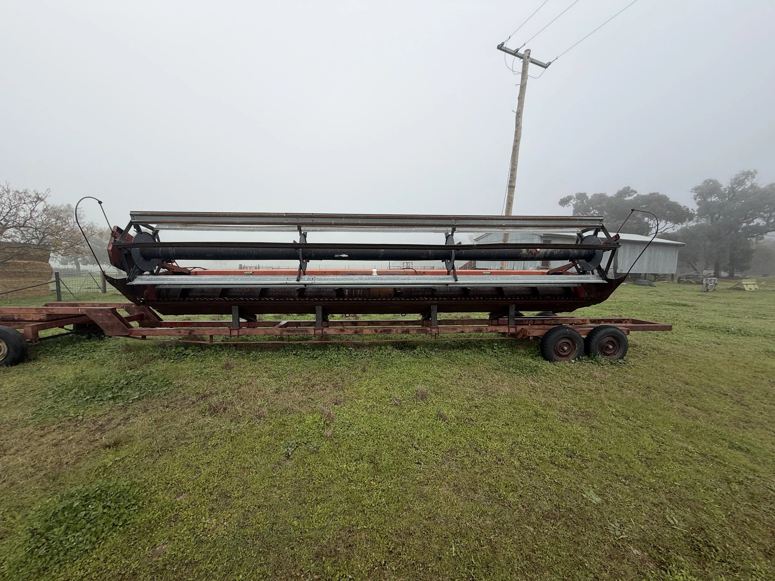 Case 1460 Combine + 25FT Front image 16