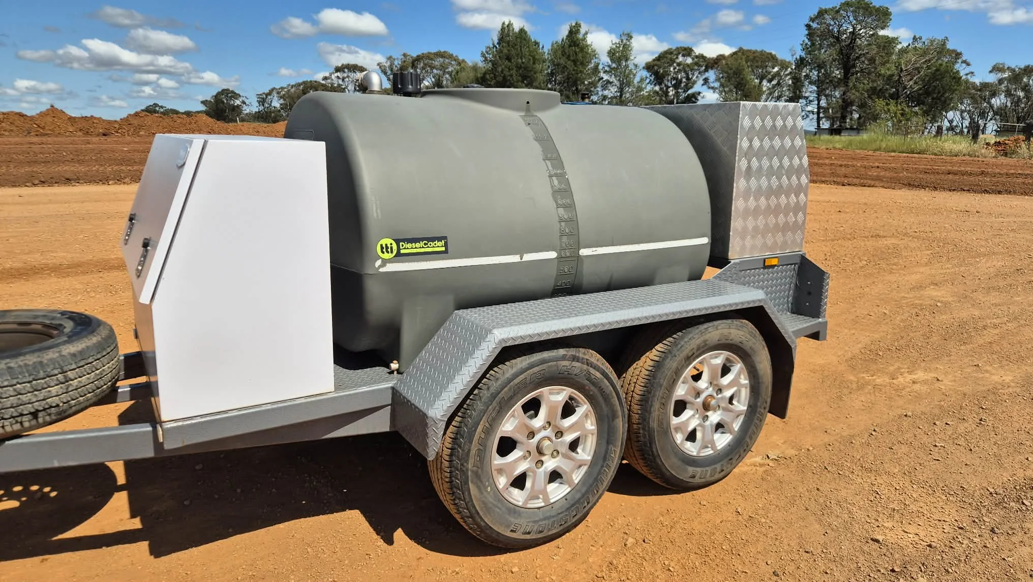 Custom Made 1500L Fuel Trailer.