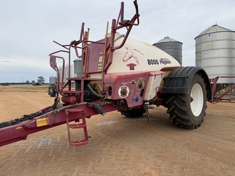 Croplands Pegasus 8000L Boom Spray for sale at Midstate Machinery Brokers