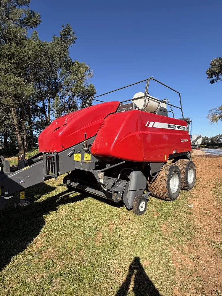 Massey Ferguson 2270XD Square Baler for sale at Midstate Machinery Brokers
