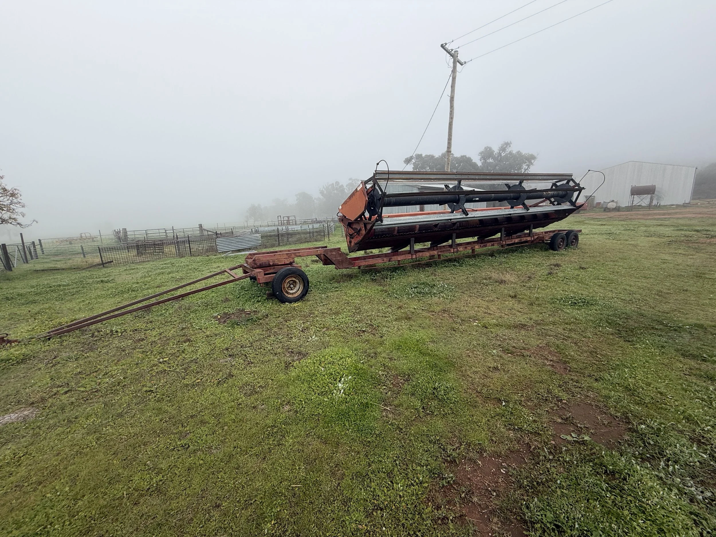 Case 1460 Combine + 25FT Front image 14