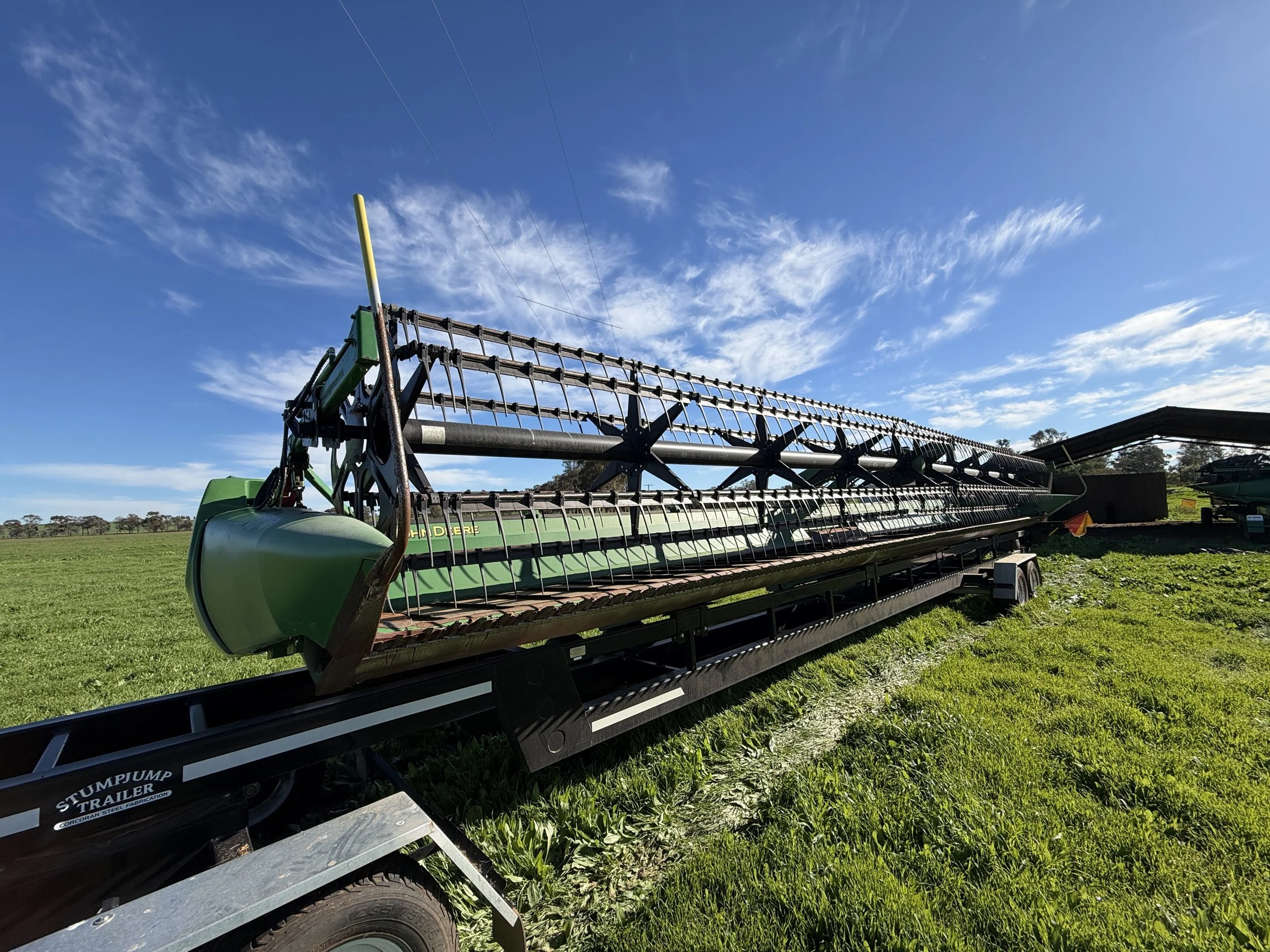John Deere 640D Front + Trailer image 3
