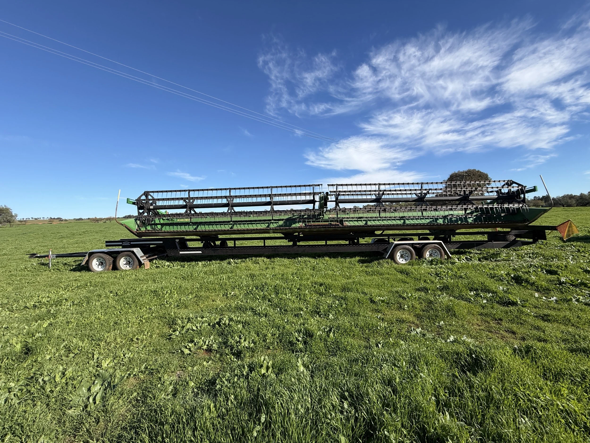 John Deere 640D Front + Trailer image 5