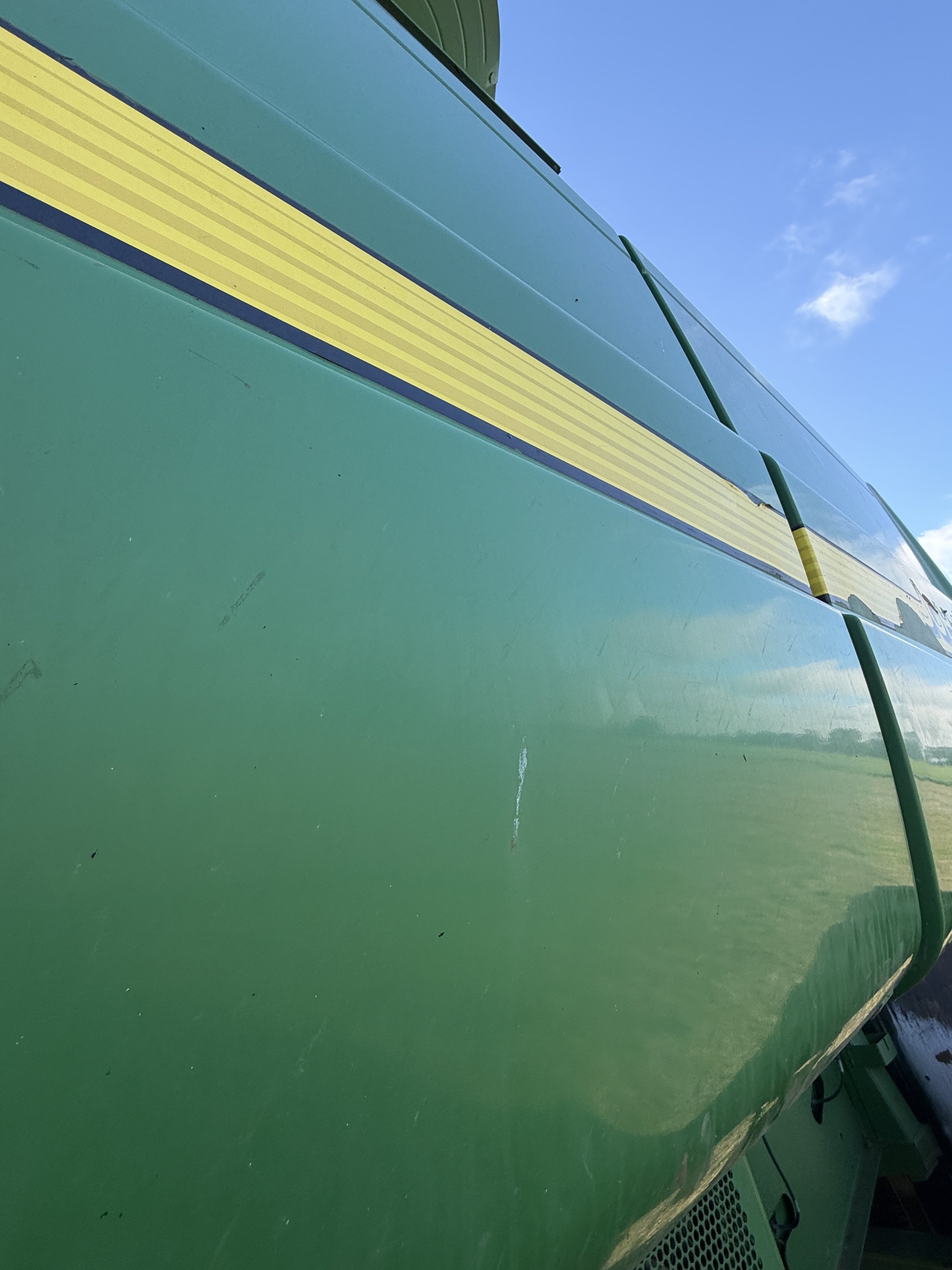 John Deere 9760STS Combine + 41FT Midwest Front with Trailer image 11