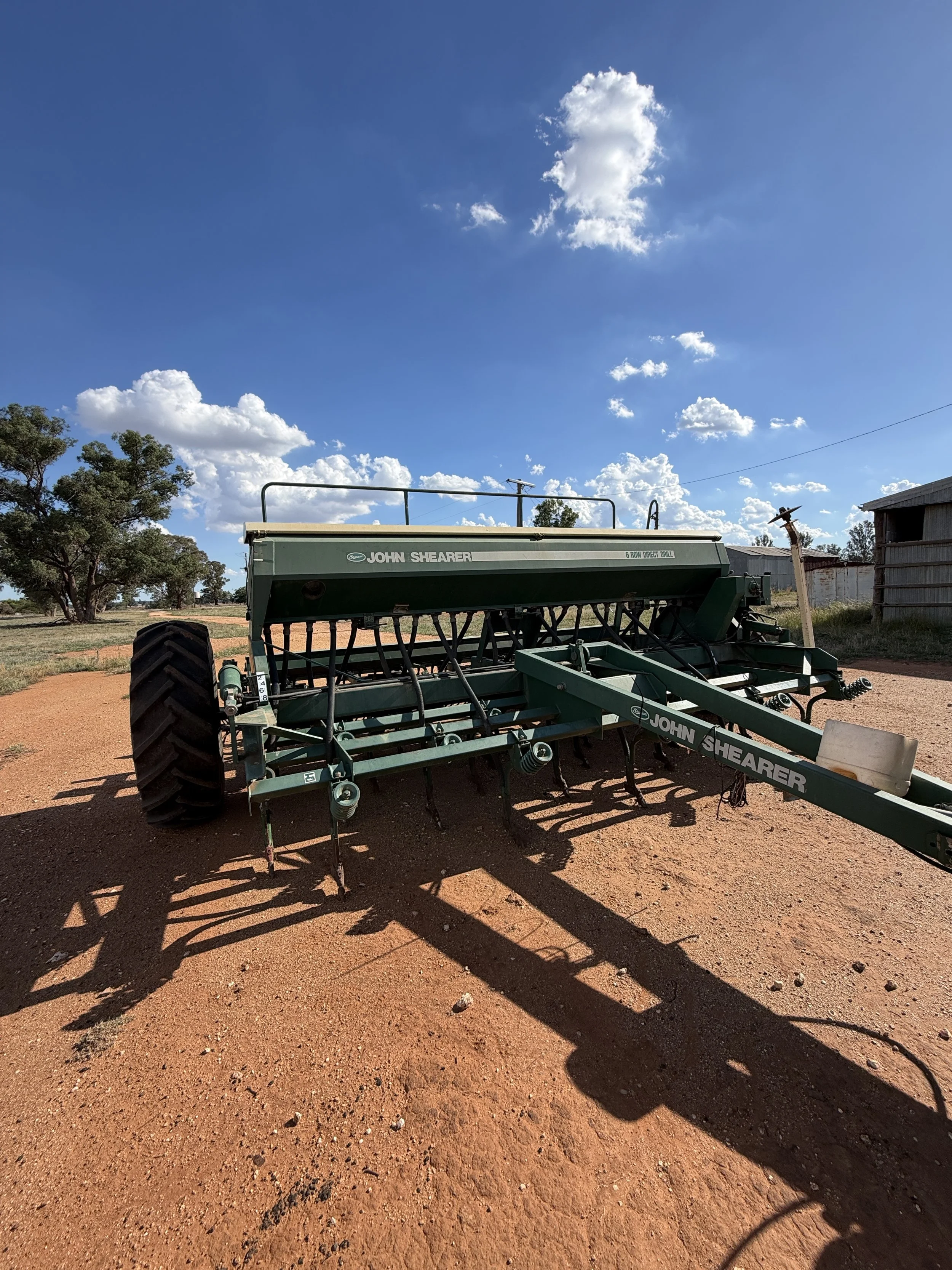 John Shearer 27 Run 6 row TCD with Small Seeds image 2