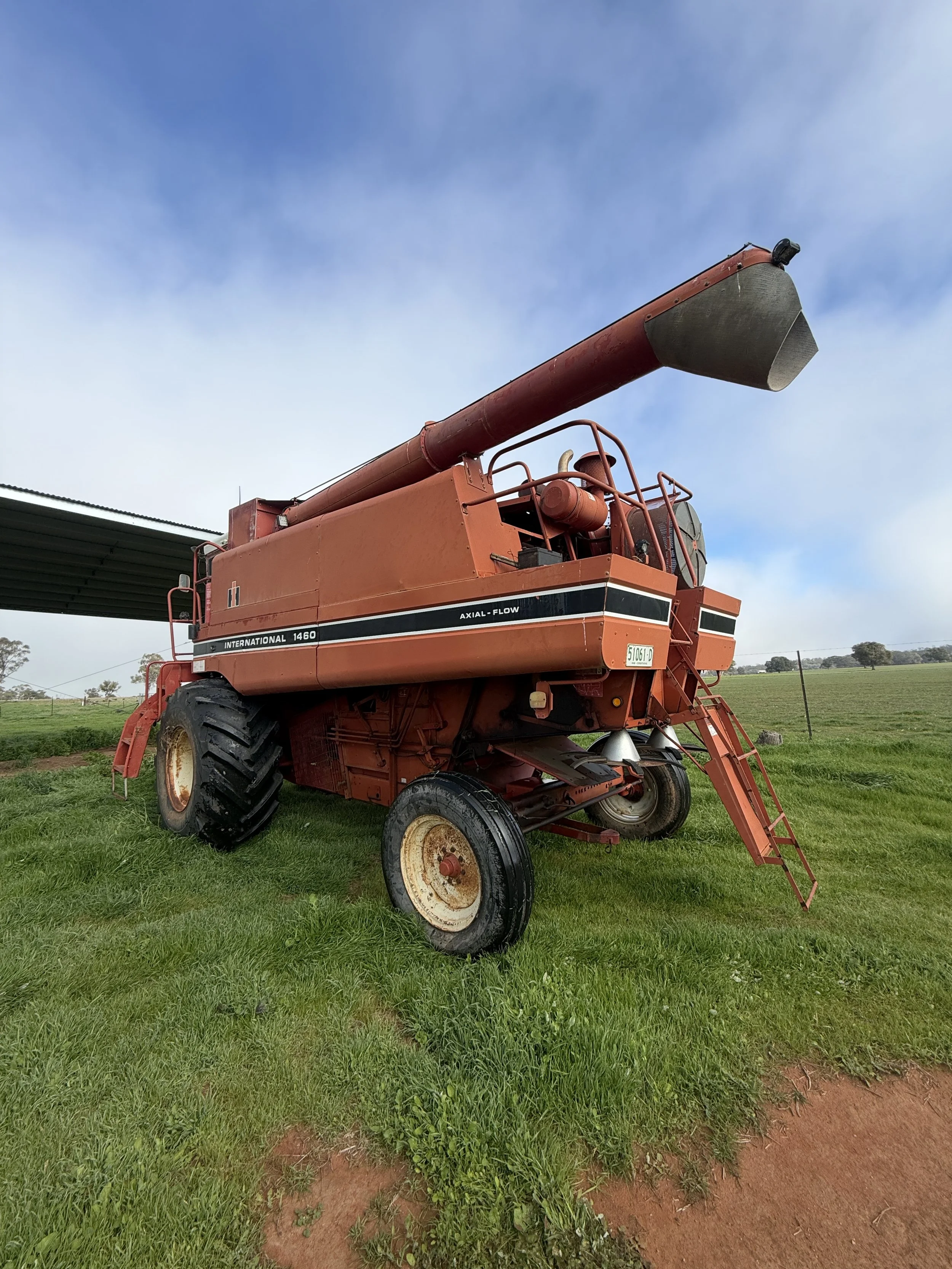 Case 1460 Combine + 25FT Front image 6