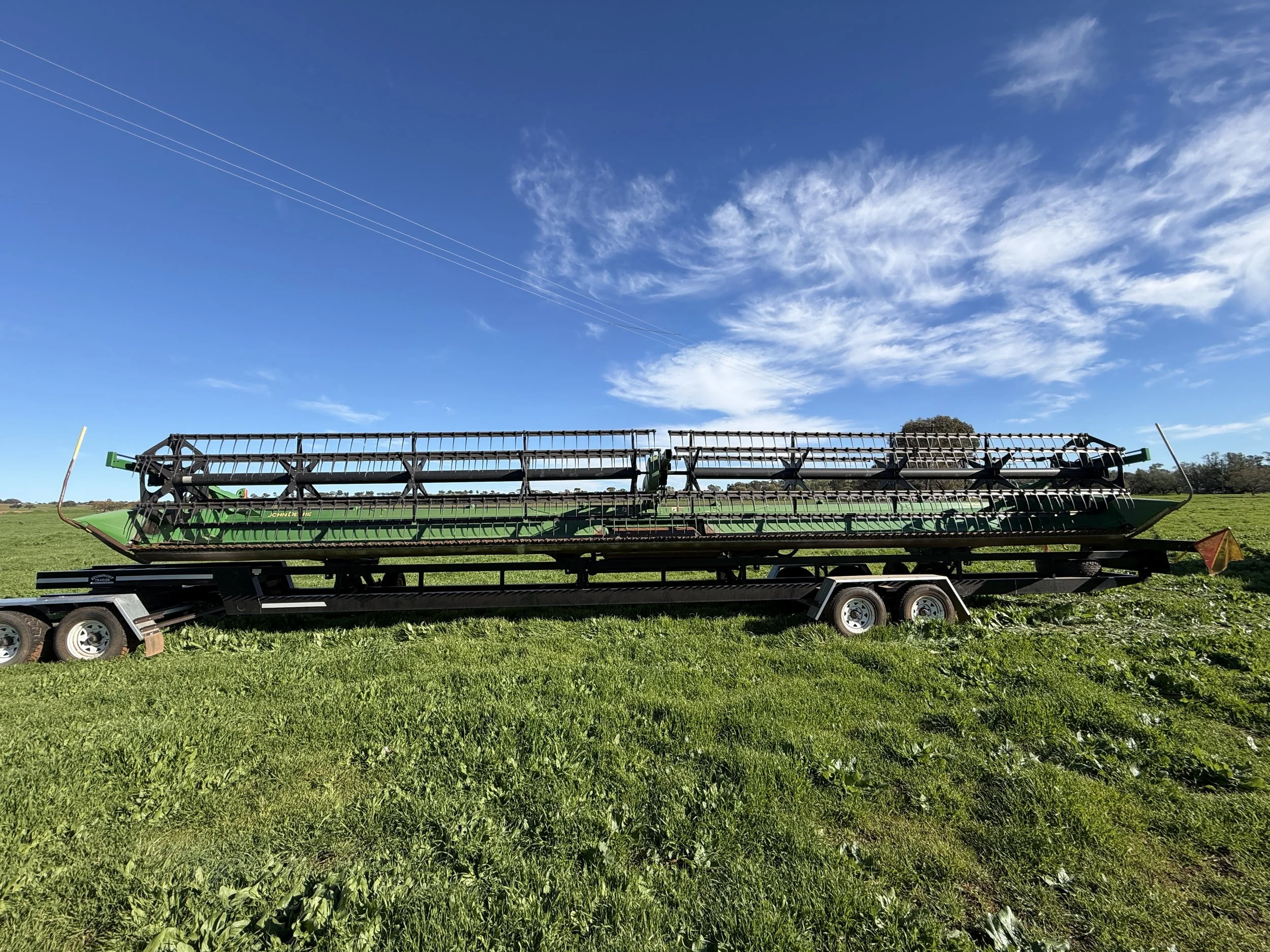 John Deere 640D Front + Trailer image 4