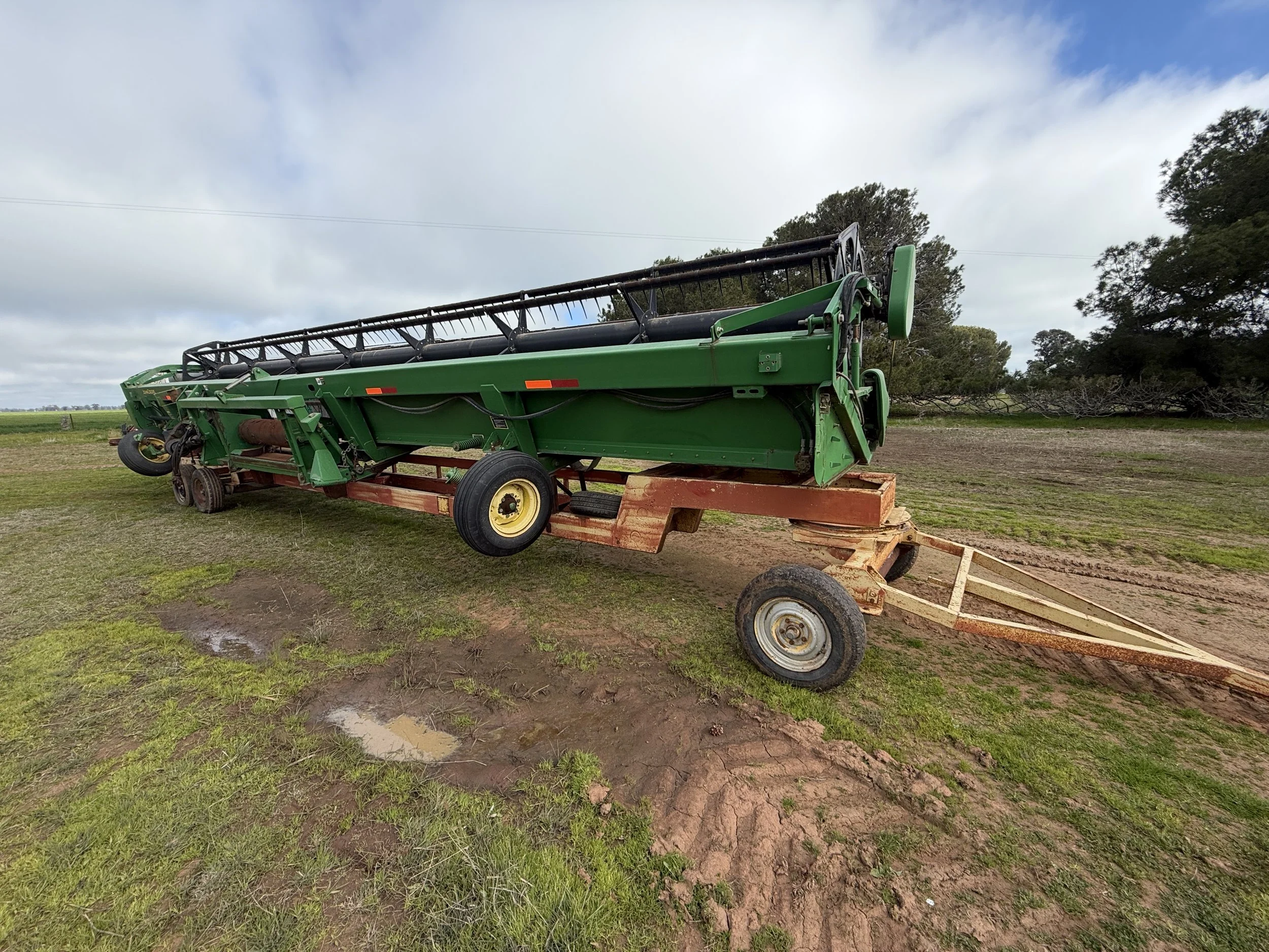 John Deere 936D  + Trailer image 8