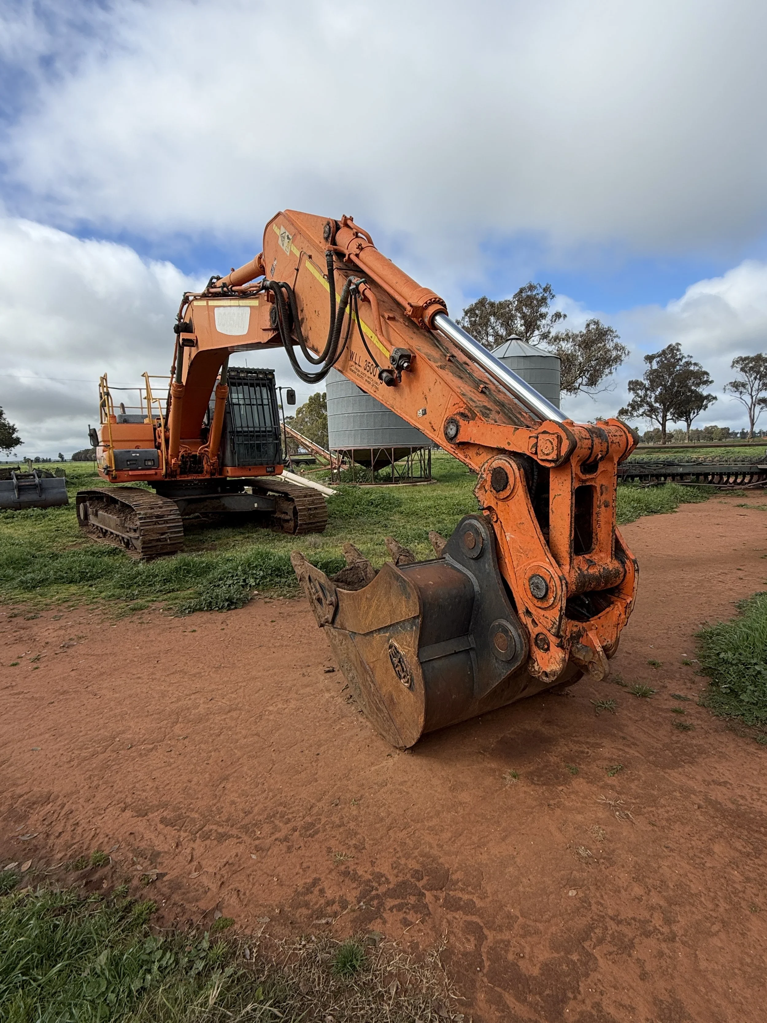 Doosan DX300LC Excavator.