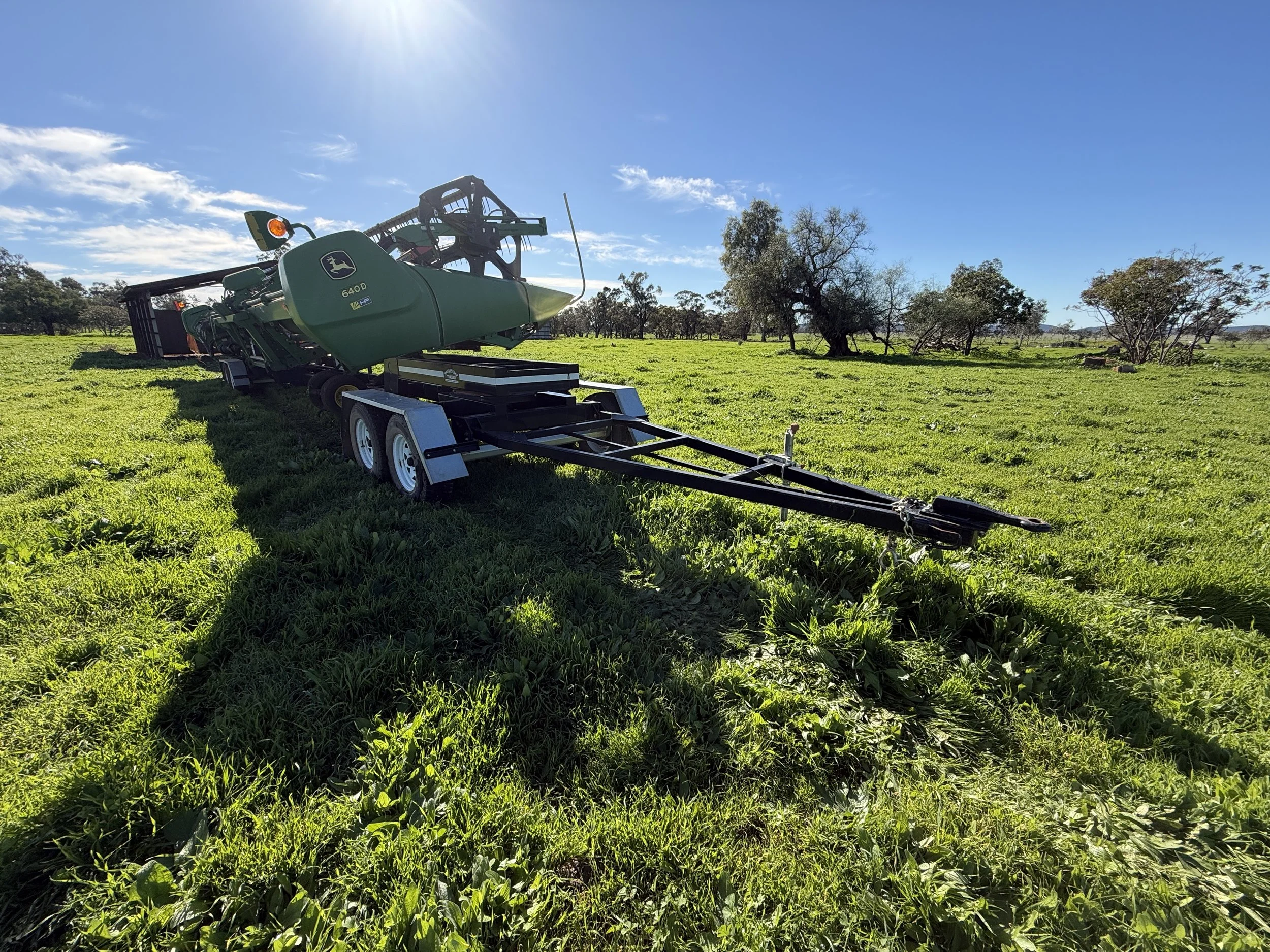 John Deere 640D Front + Trailer image 12