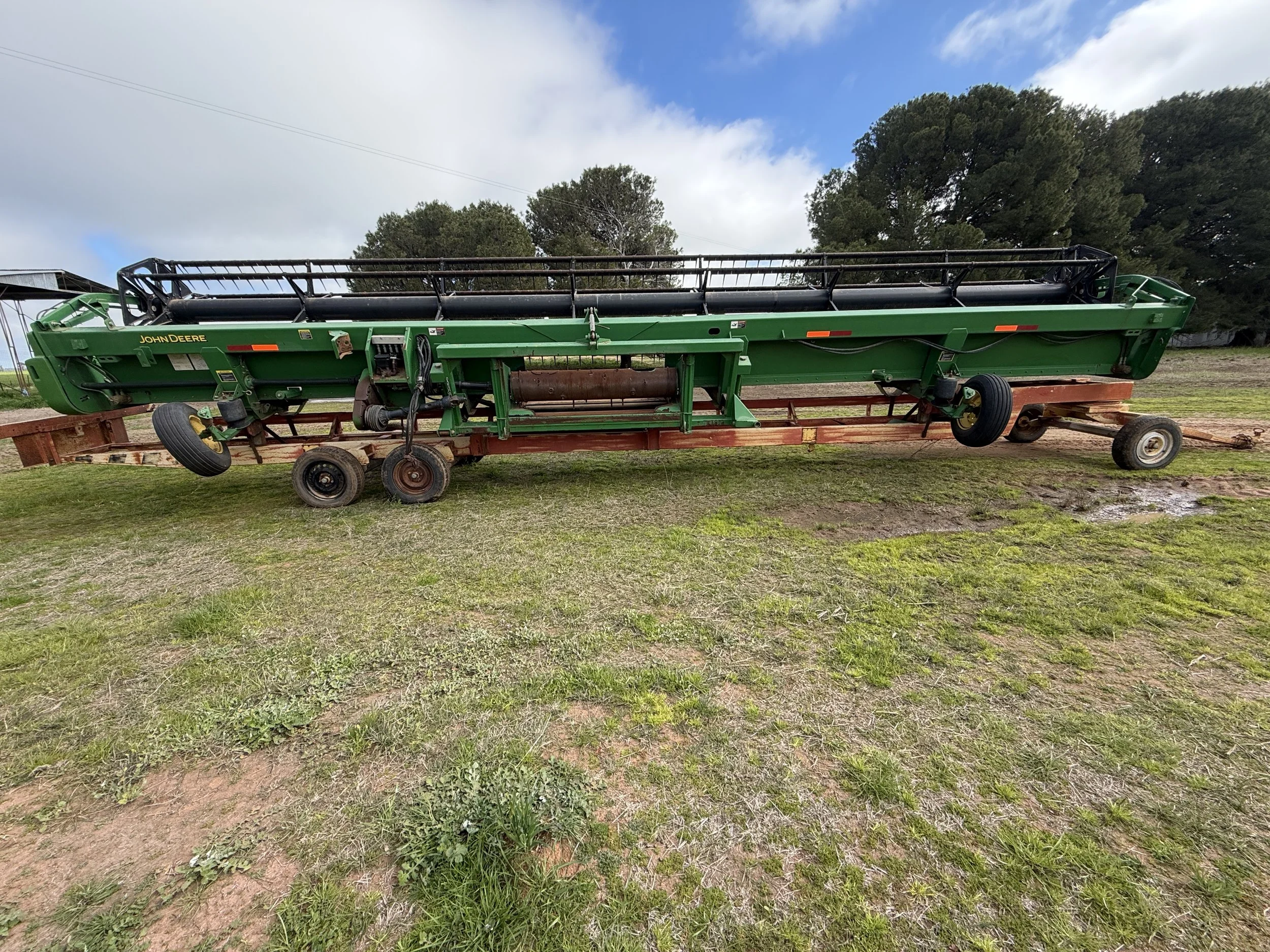 John Deere 936D  + Trailer image 7