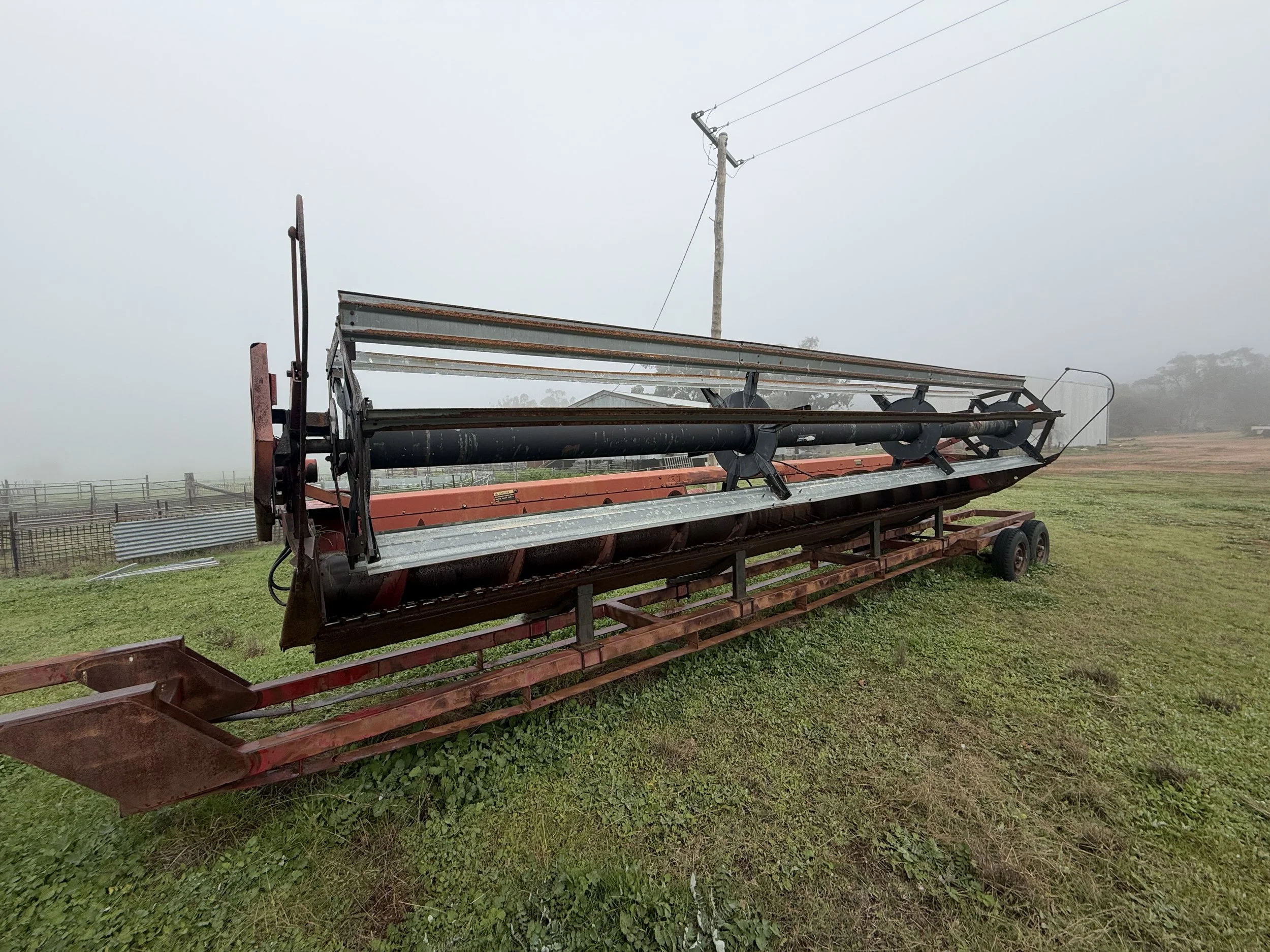 Case 1460 Combine + 25FT Front image 15