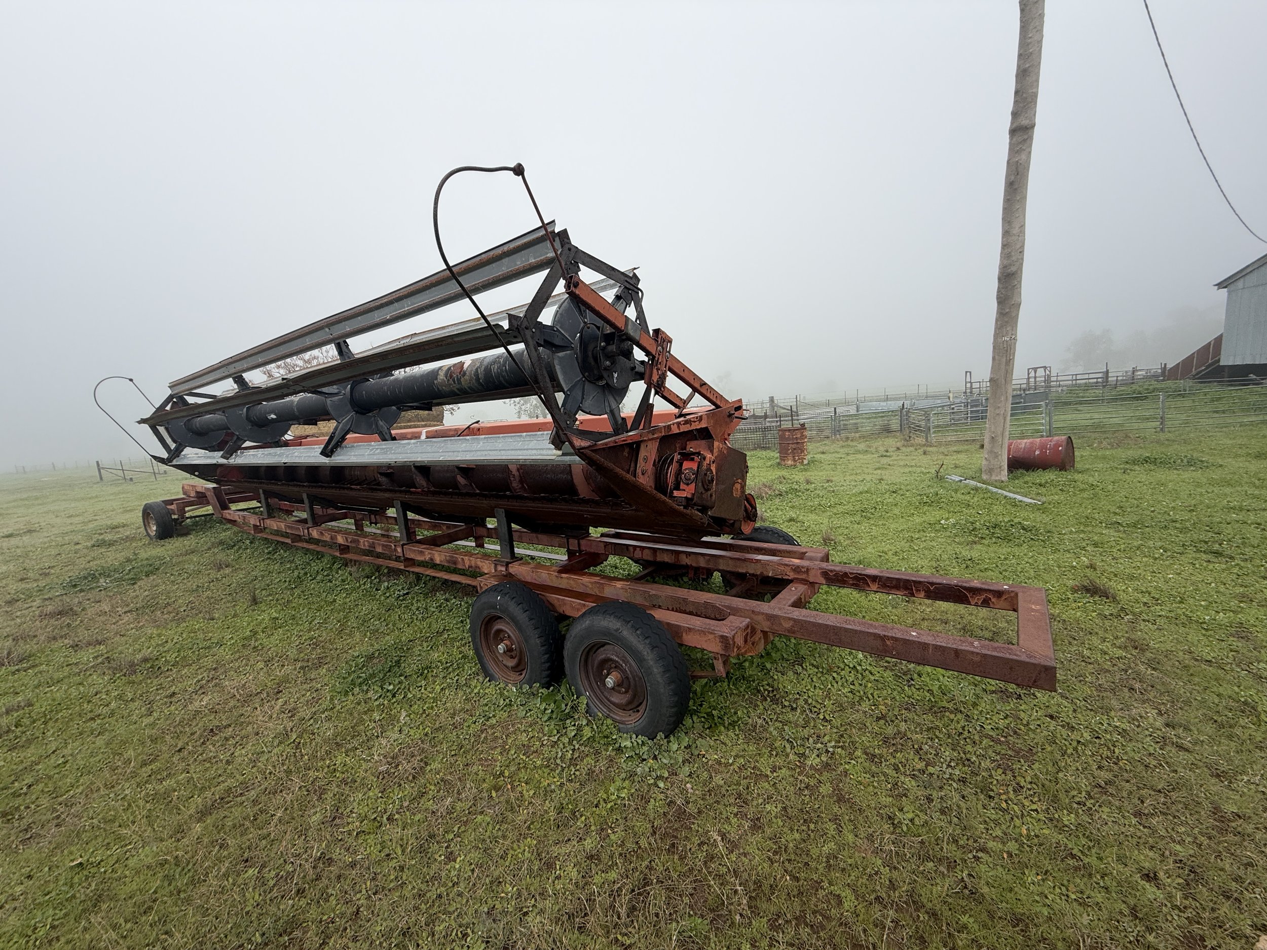 Case 1460 Combine + 25FT Front image 19