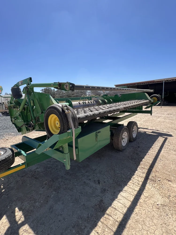 John Deere 615P Front and Trailer for sale at Midstate Machinery Brokers