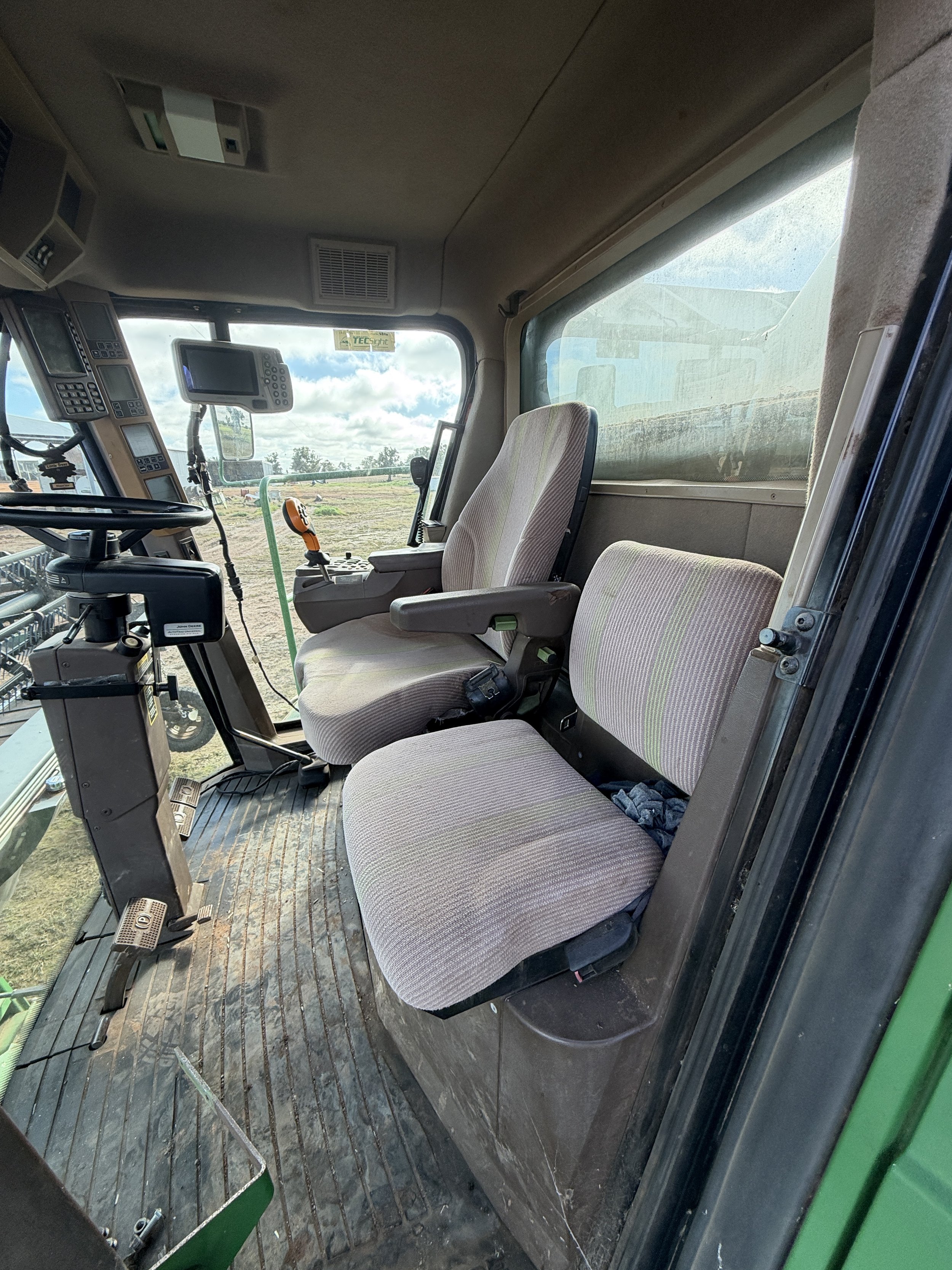 John Deere 9760STS Combine + 41FT Midwest Front with Trailer image 13